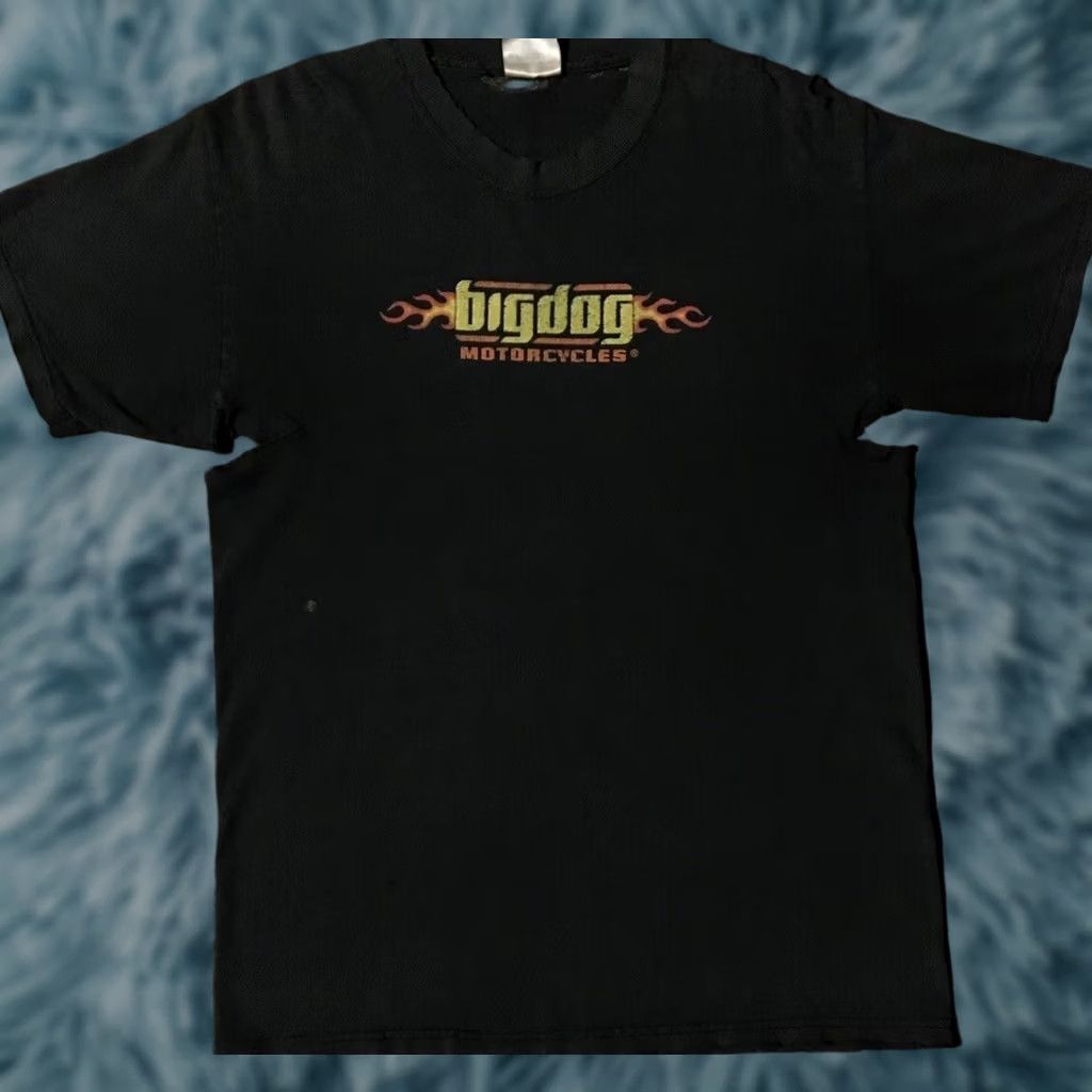 Thrasher VINTAGE Big Dog Motorcycles Shirt M Mens Distressed 90s Harley Grunge Biker Rock Punk Black Size US M / EU 48-50 / 2 - 1 Thumbnail