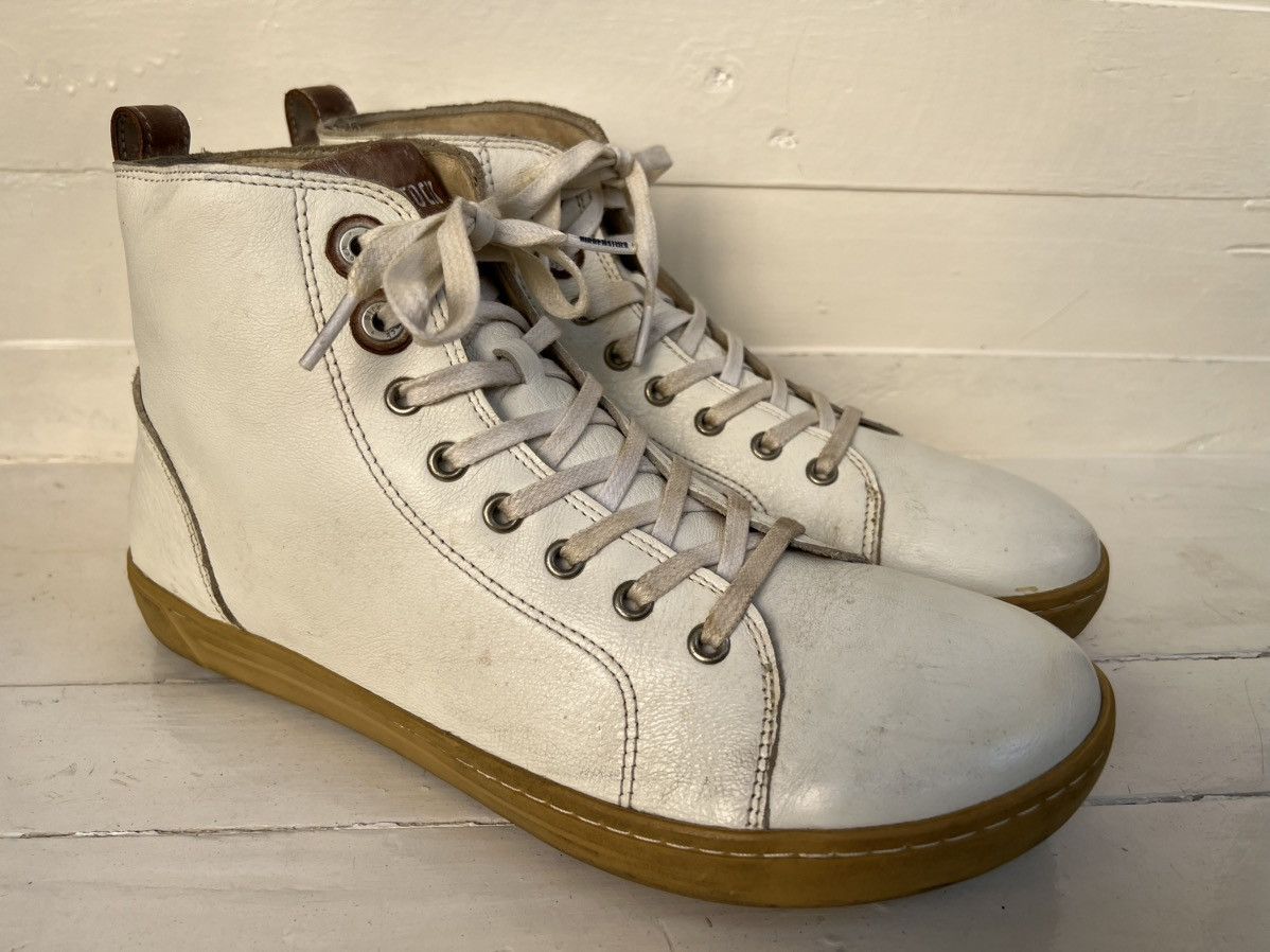 Birkenstock Men's Sneakers White Leather Bartlett