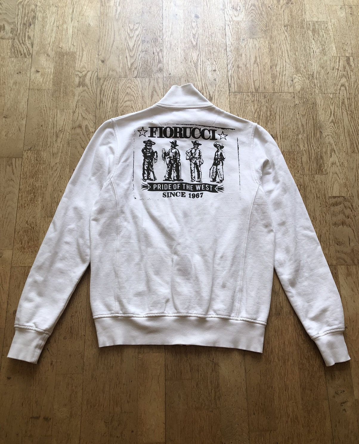 Vintage RARE APALOOSA FIORUCCI VINTAGE ITALY WESTERN ZIP SWEATSHIRT Size US M / EU 48-50 / 2 - 2 Thumbnail