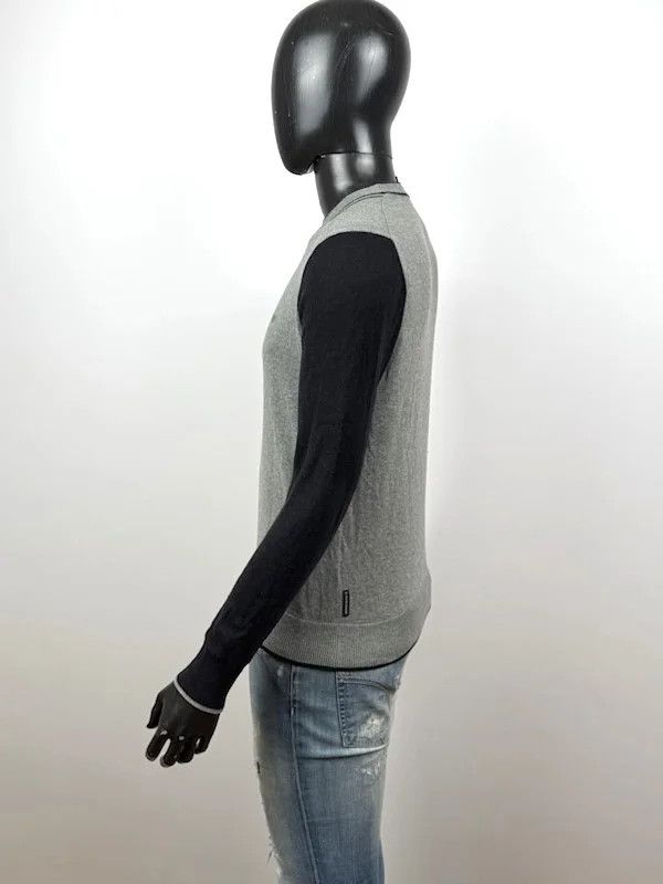 Armani Maglione Armani Jeans Uomo M Lana Cotone Grigio Size US M / EU 48-50 / 2 - 6 Thumbnail