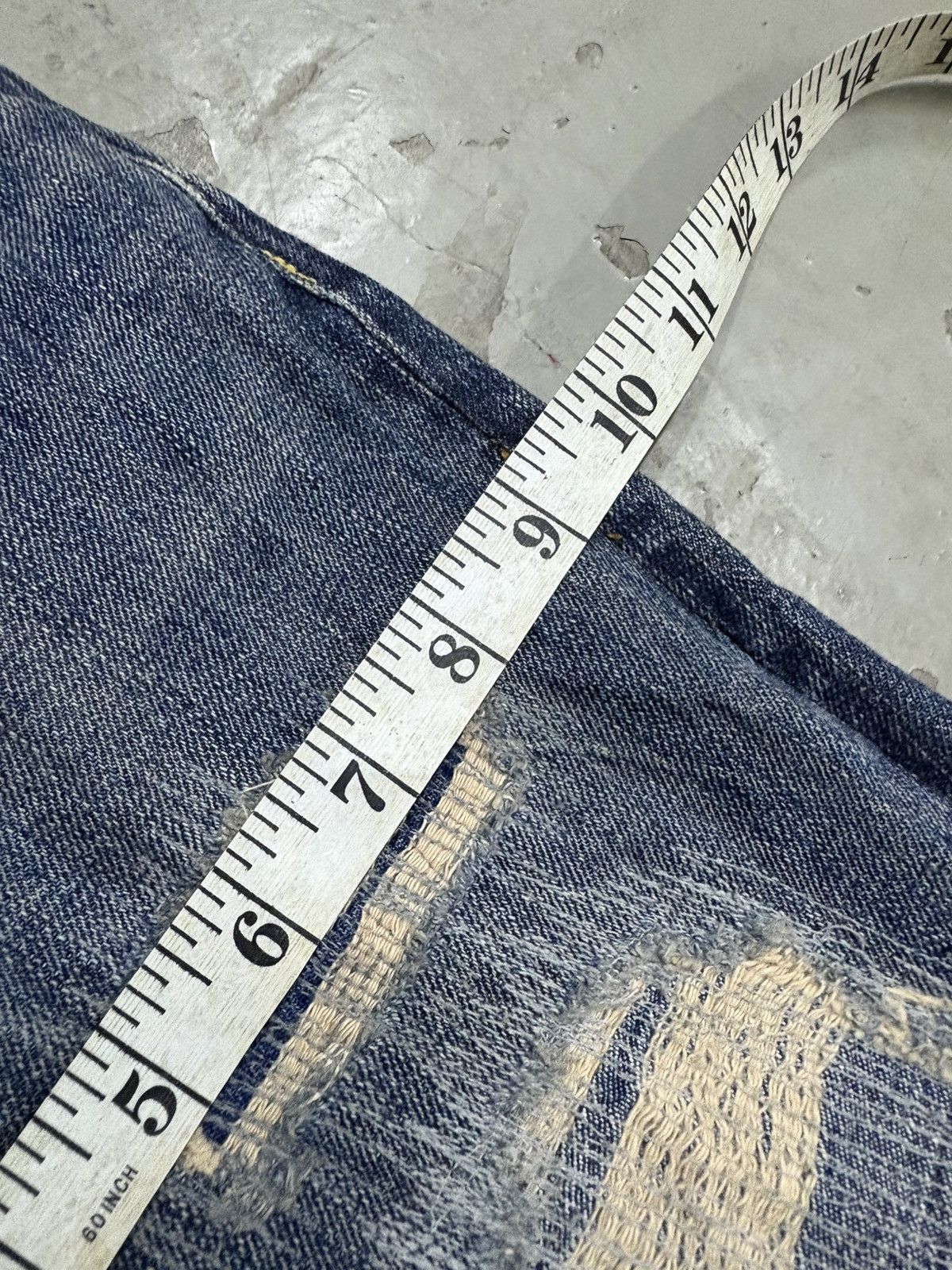 Johnbull JOHNBULL COMPANY Multi Pocket Wash Unique Two Tone Jeans Size US 32 / EU 48 - 17 Thumbnail