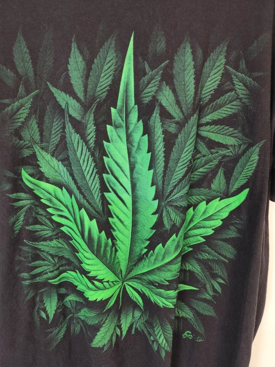Other Caballo Vintage Rare Cannabis Weed Graphic T-Shirt Size L Size US L / EU 52-54 / 3 - 4 Thumbnail