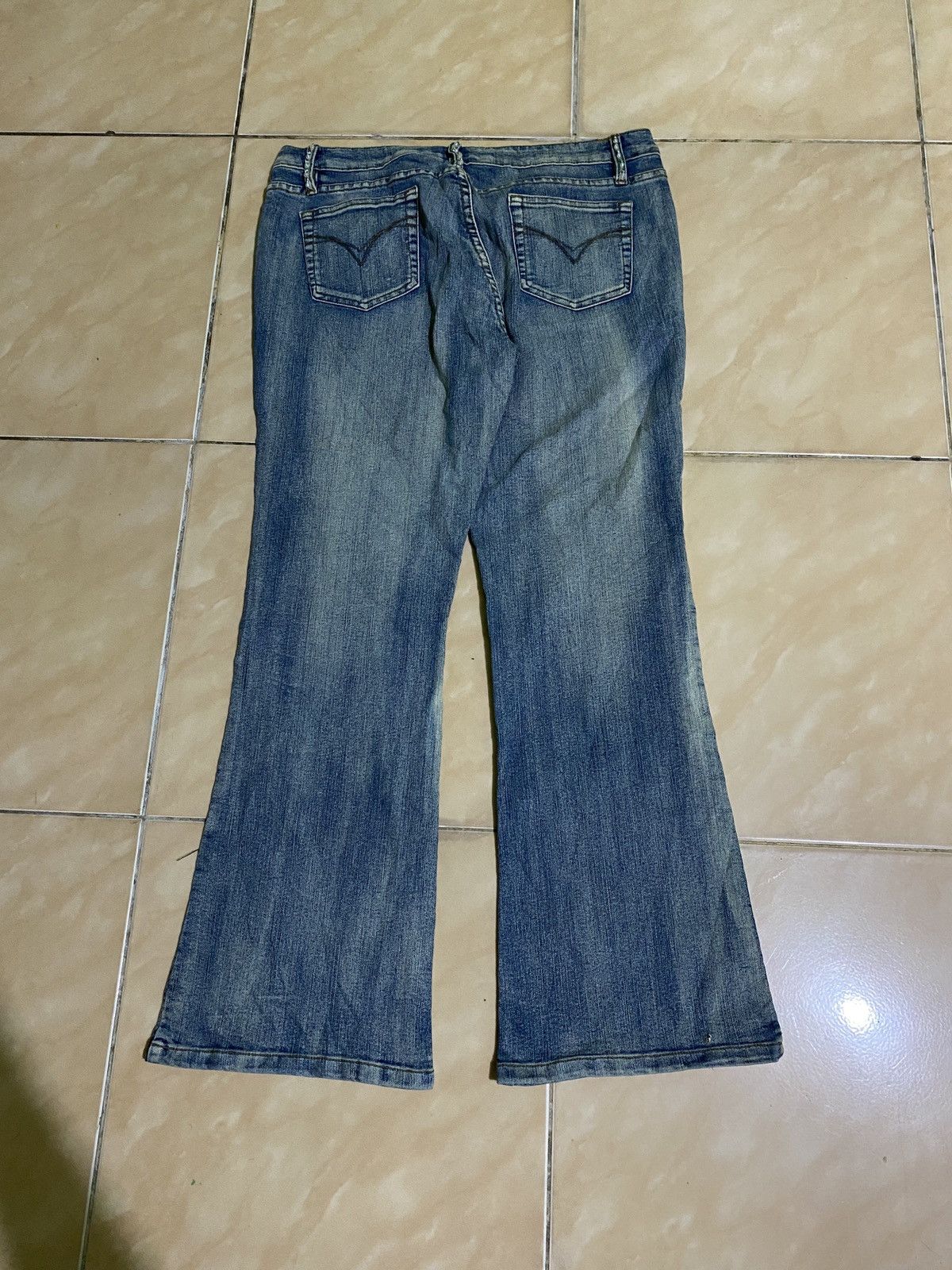 If Six Was Nine × Japanese Brand × Vintage Vj jeans & co Flare jeans washed Size US 35 - 3 Thumbnail