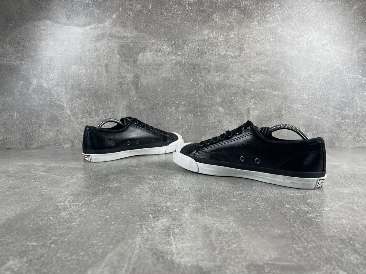 Converse × Vintage CONVERSE Jack Purcell Archives Dark/White Leather Sneakers Size US 8.5 / EU 41-42 - 5 Thumbnail