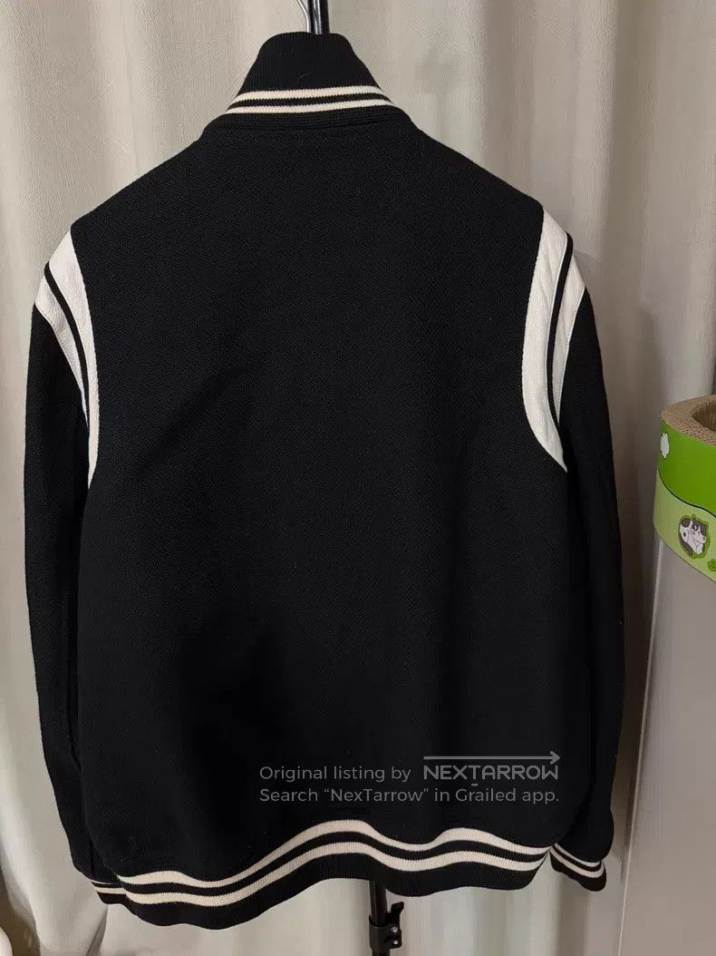 Saint Laurent Paris Saint Laurent Paris Classic Black and White Baseball Jacke Size US L / EU 52-54 / 3 - 3 Thumbnail