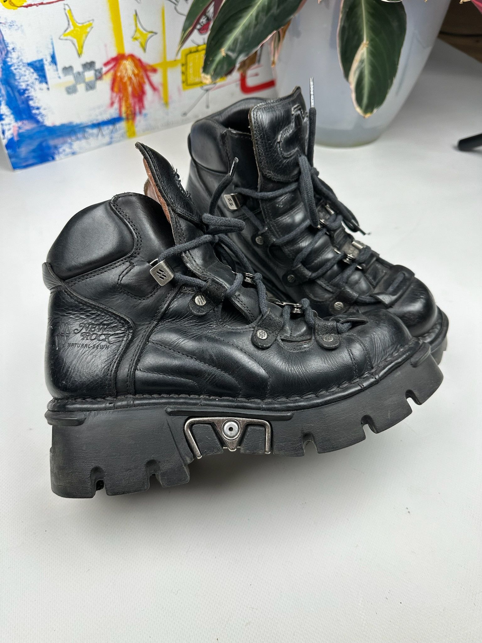 New Rock New Rock boots gothic 41 y2k Size US 11 / IT 41 - 4 Thumbnail
