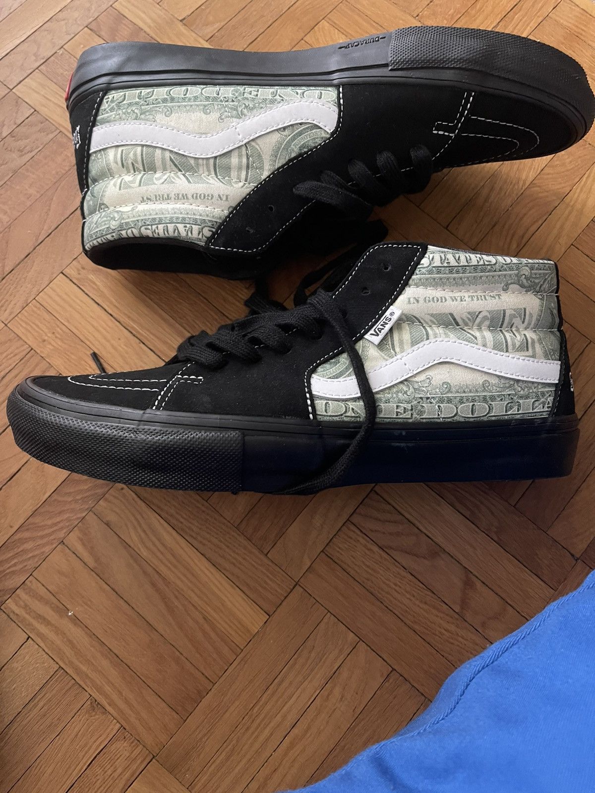 Supreme Supreme sk8 mid dollar Size US 11 / EU 44 - 1 Thumbnail