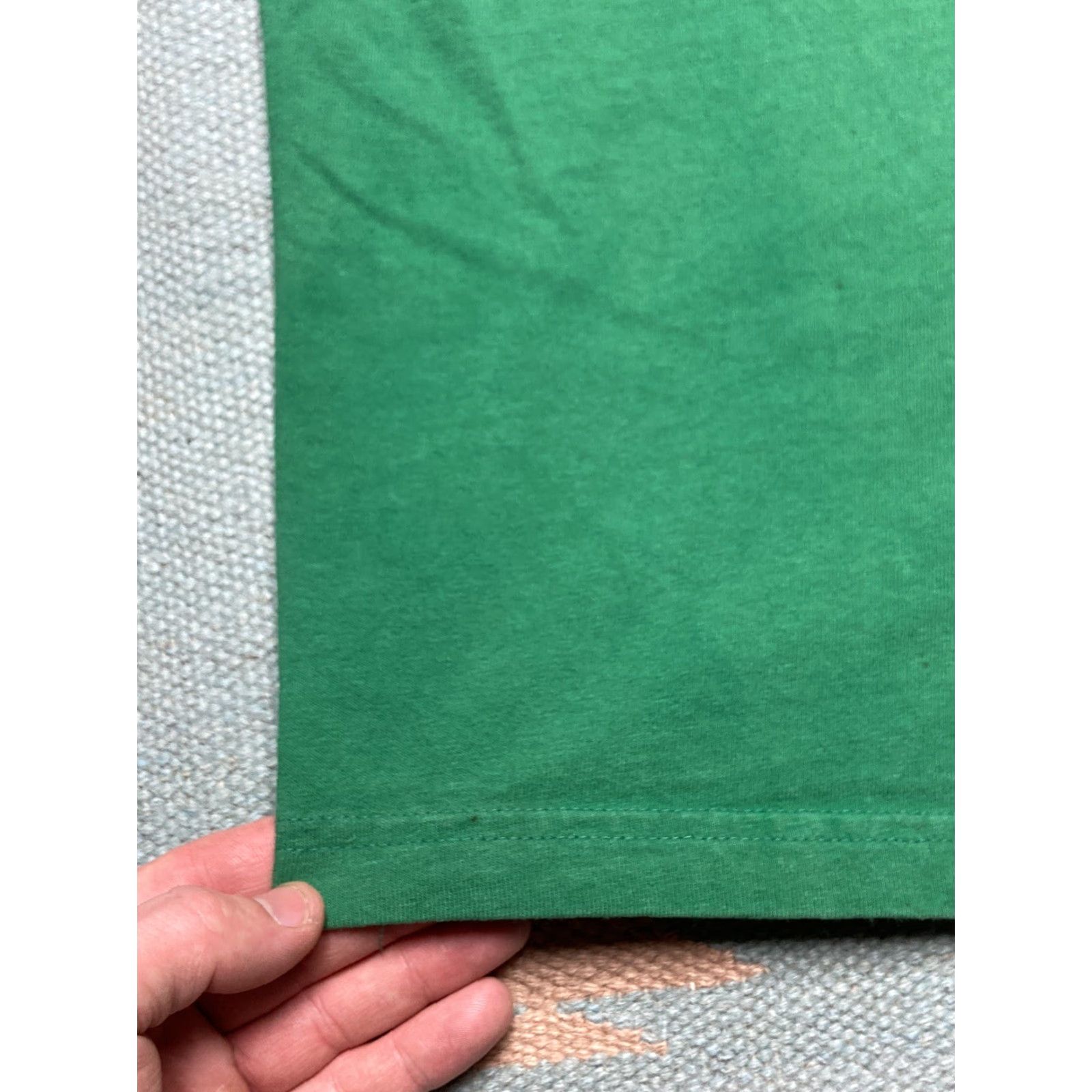 Tommy Hilfiger VINTAGE y2k ringer t shirt Tommy Hilfiger 100% cotton green Men’s XXL tshirt Tommy Jeans Shirt Mens Green 2XL Size US XXL / EU 58 / 5 - 5 Thumbnail
