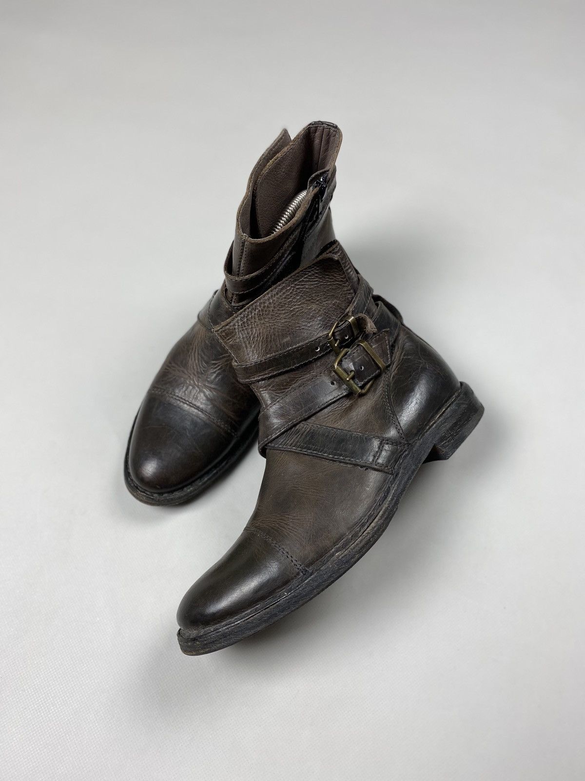 MoMA MOMA ladies avant-garde leather ankle biker boots size 38 Size US 8 / IT 38 - 20 Thumbnail