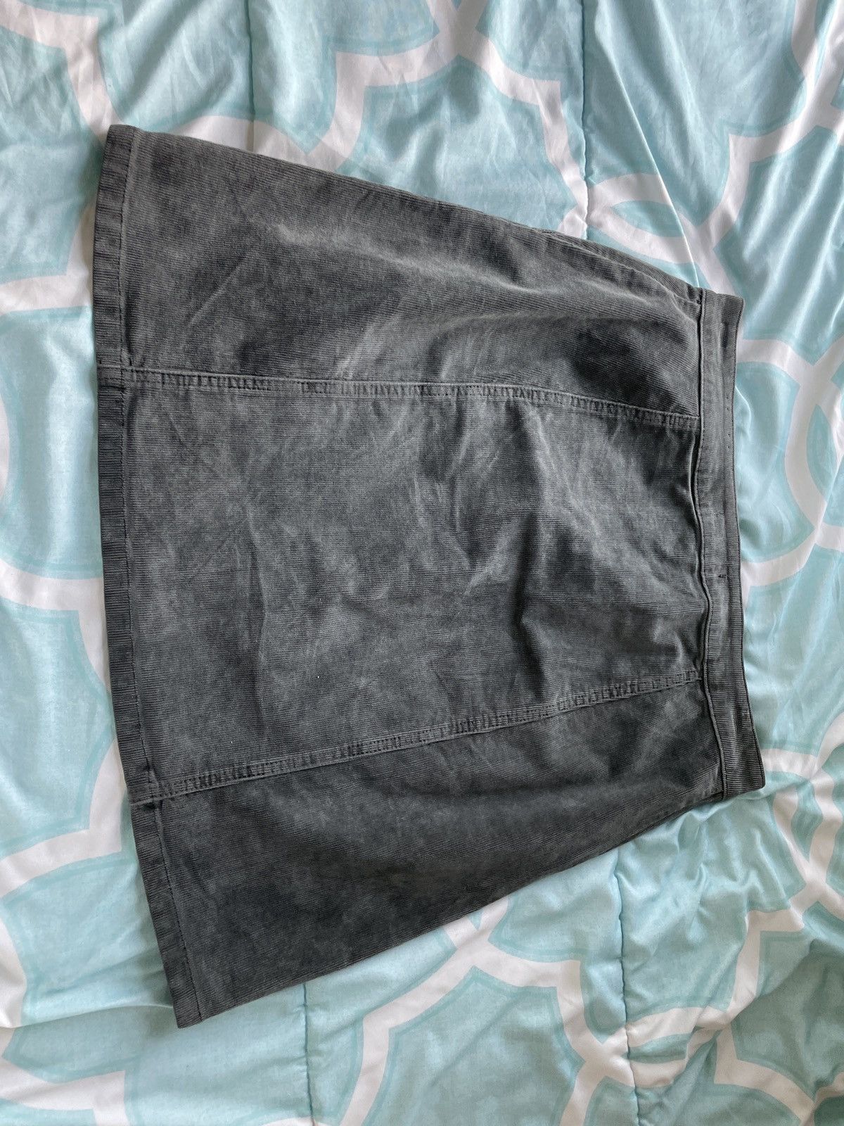 Other Grey Vintage Mini Skirt Size 28" / US 6 / IT 42 - 3 Thumbnail