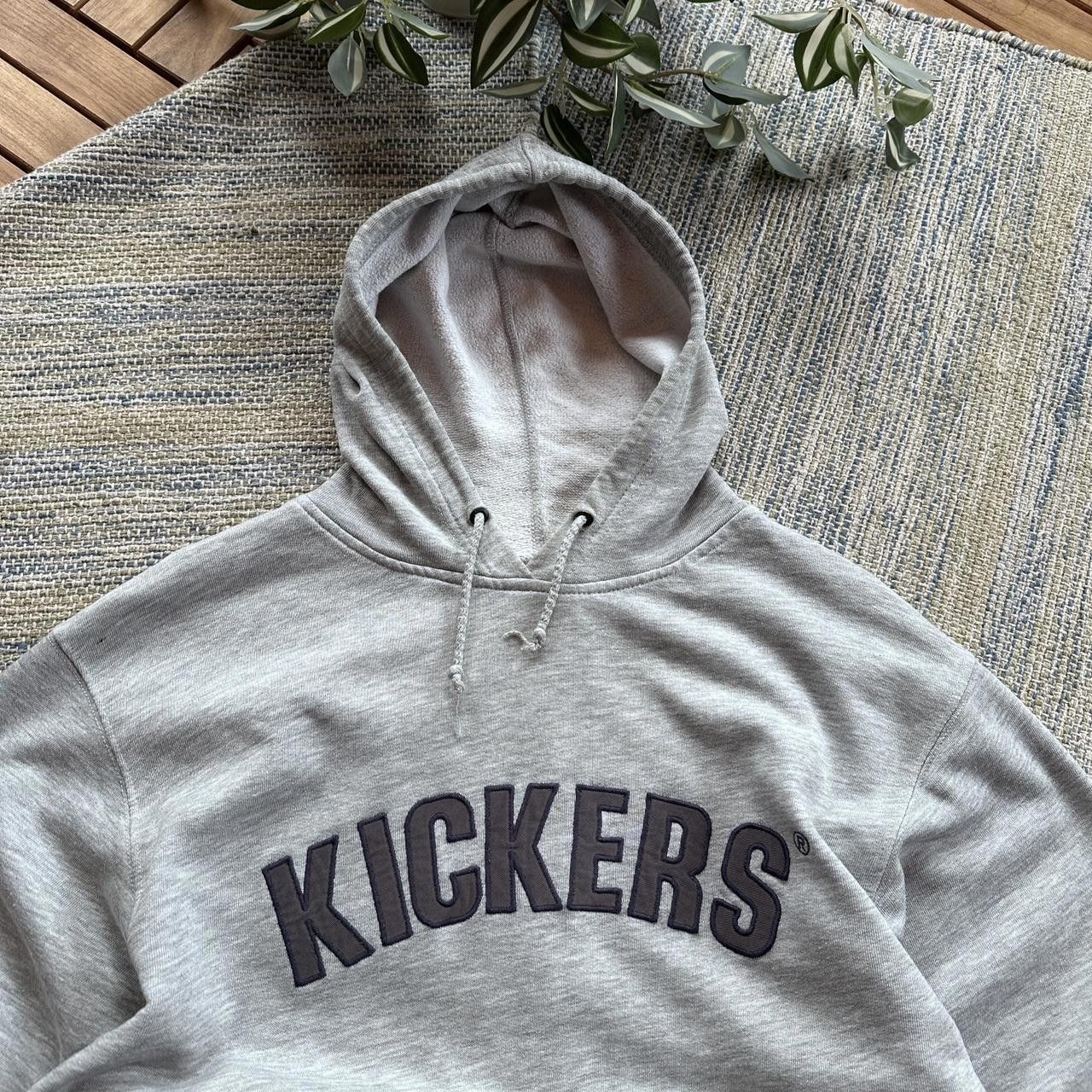 Kickers Vintage Y2K Kickers Big logo Baggy Hoodie Size US S / EU 44-46 / 1 - 3 Thumbnail