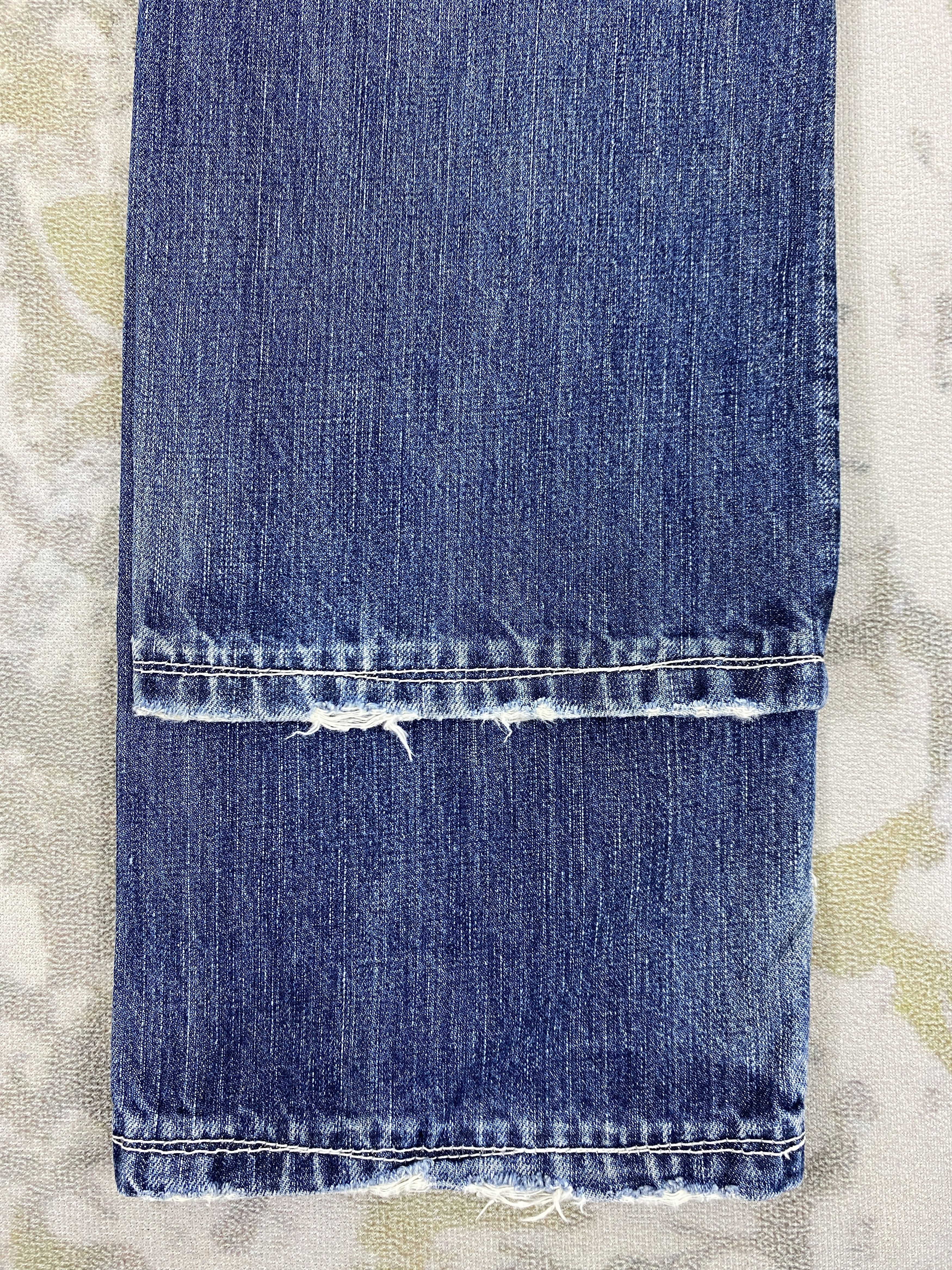 Levi's Distressed Blue Vintage Levi's 502 Jeans 30x31.5 - JN3588 Size US 30 / EU 46 - 14 Thumbnail