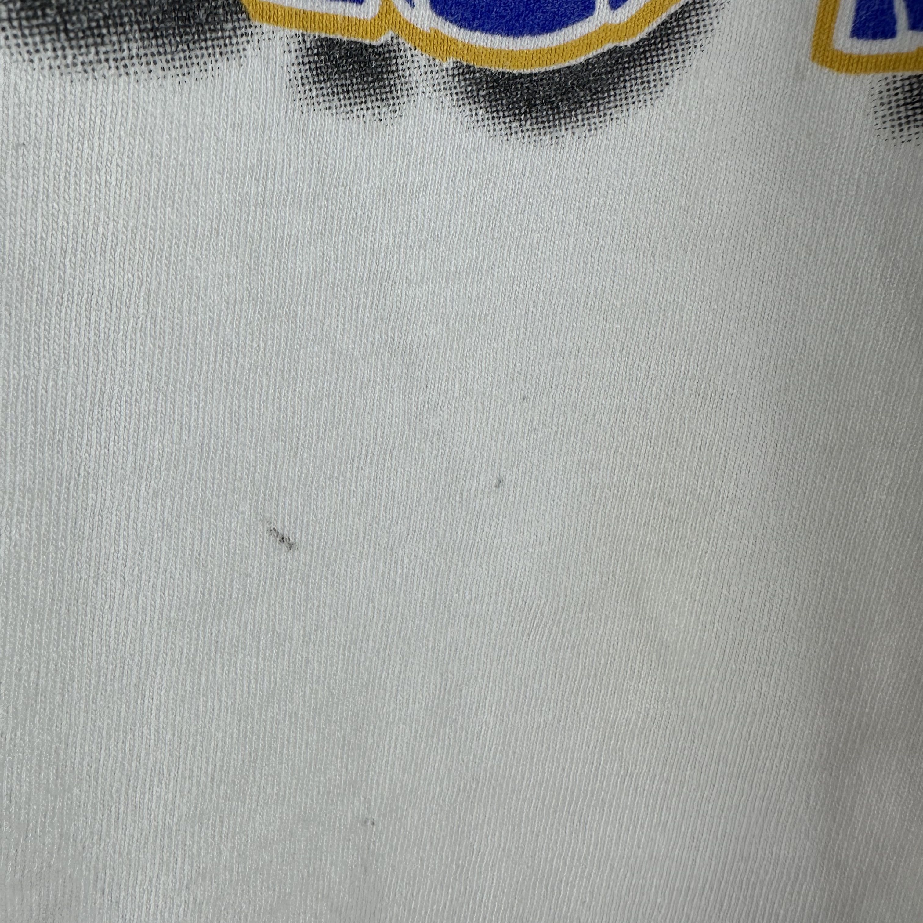 Vintage Vintage 90s St. Louis Rams NFL We're #1 Graphic T-Shirt Size US XL / EU 56 / 4 - 5 Thumbnail