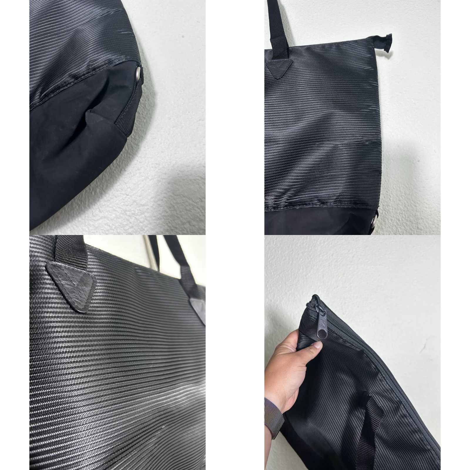 Jansport Jansport Lovett Tote Bag Black Double Handles Women 13x13x4 Tote Bag Size ONE SIZE - 10 Thumbnail