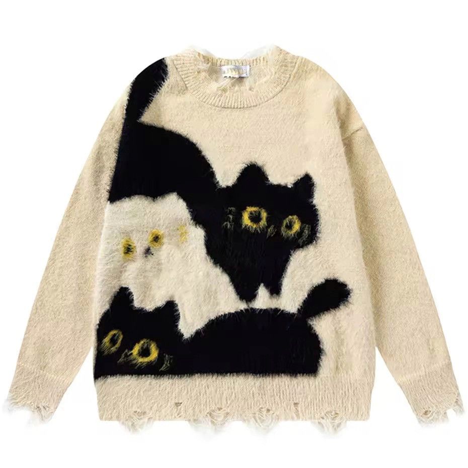 Other Cartoon Anime Designer Knitted Fluffy Sweater Jumper Size US XL / EU 56 / 4 - 1 Thumbnail