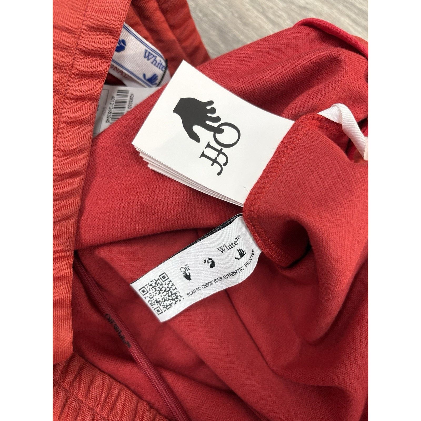 Off-White Off-White Single Arrow Slim Trackpant ' Red ' | NEW! Size US 41 - 18 Thumbnail