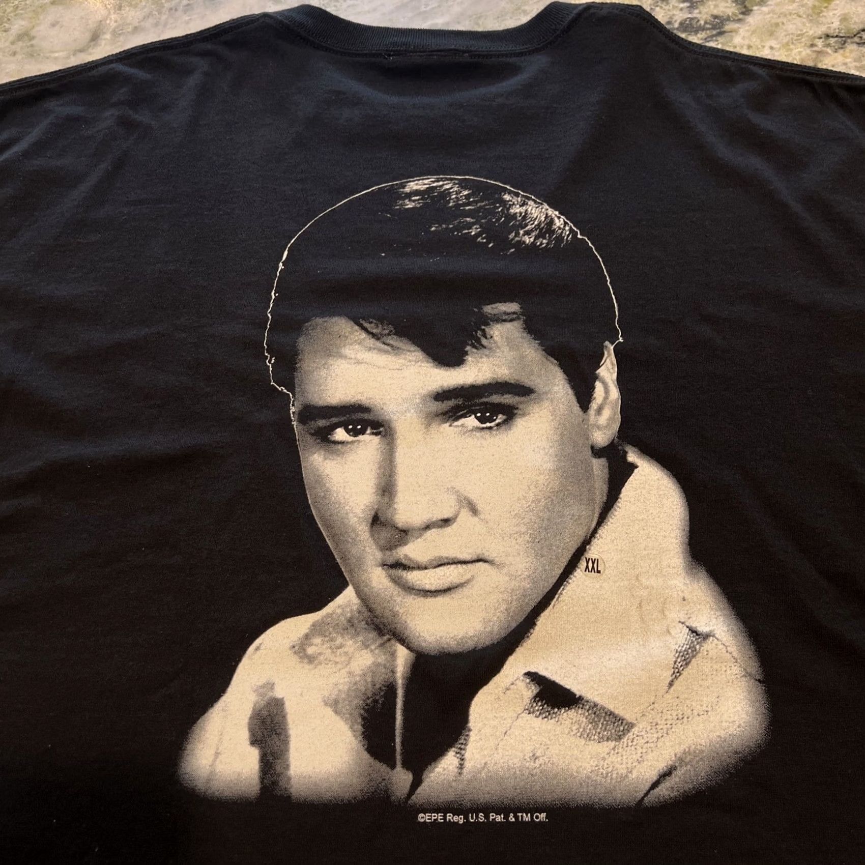 Doublet Elvis Presley T Shirt Men’s 2XL Black Double Sided 100% Cotton by KUN Shirt Men Graphic Print Crew Neck Short Sleeve Vintage? No Size US XXL / EU 58 / 5 - 2 Thumbnail