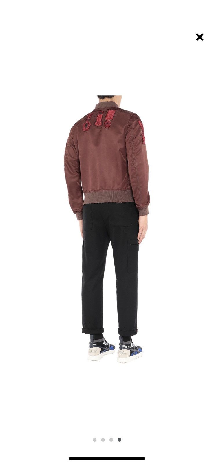 Valentino VALENTINO Bomber Jacket IT46 Distressed Heavy Embroidered Size US S / EU 44-46 / 1 - 13 Thumbnail