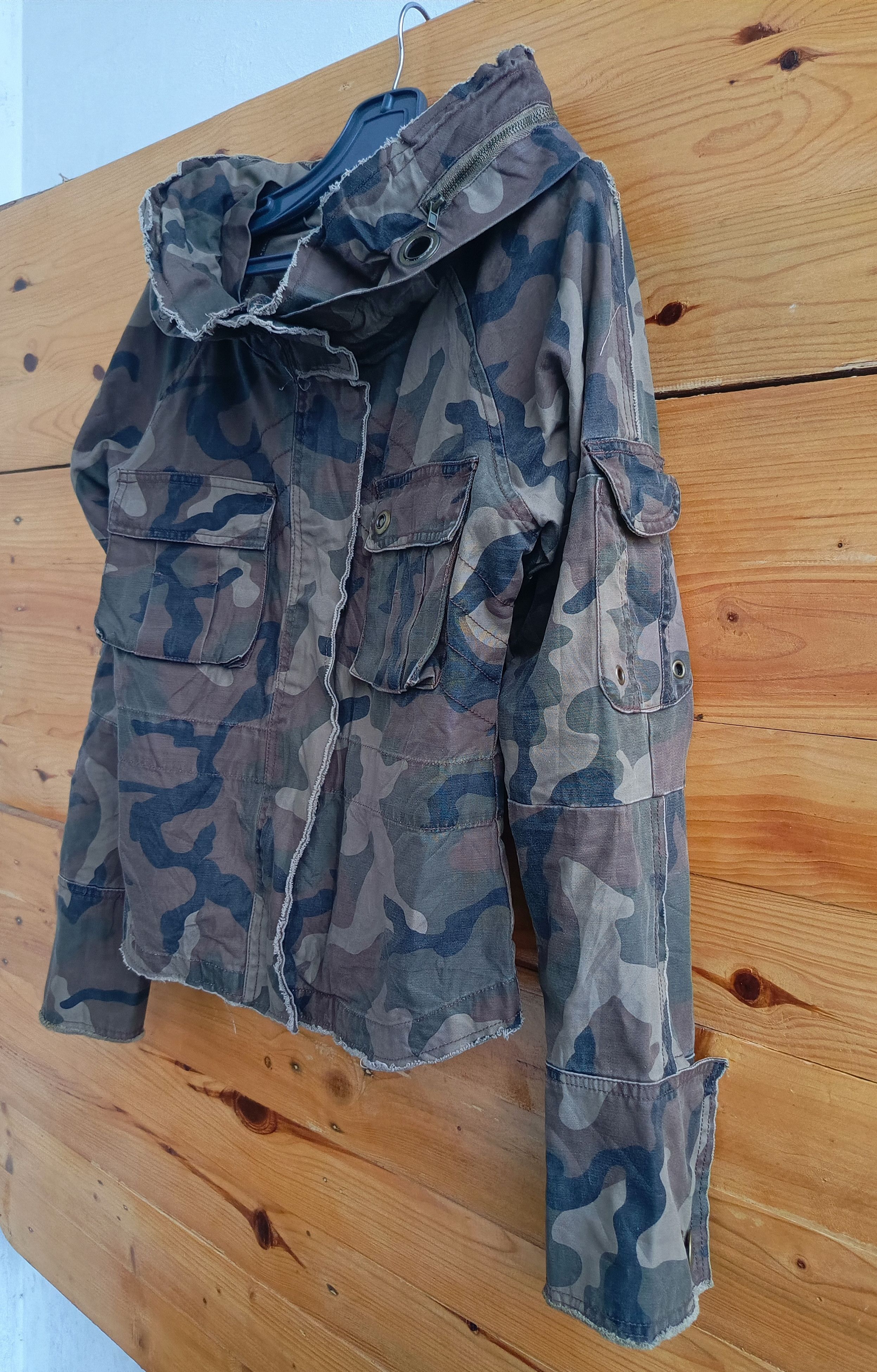 GOA Beauty Brown Camo Military Bono Hoodies solid brake Size L / US 10 / IT 46 - 6 Thumbnail