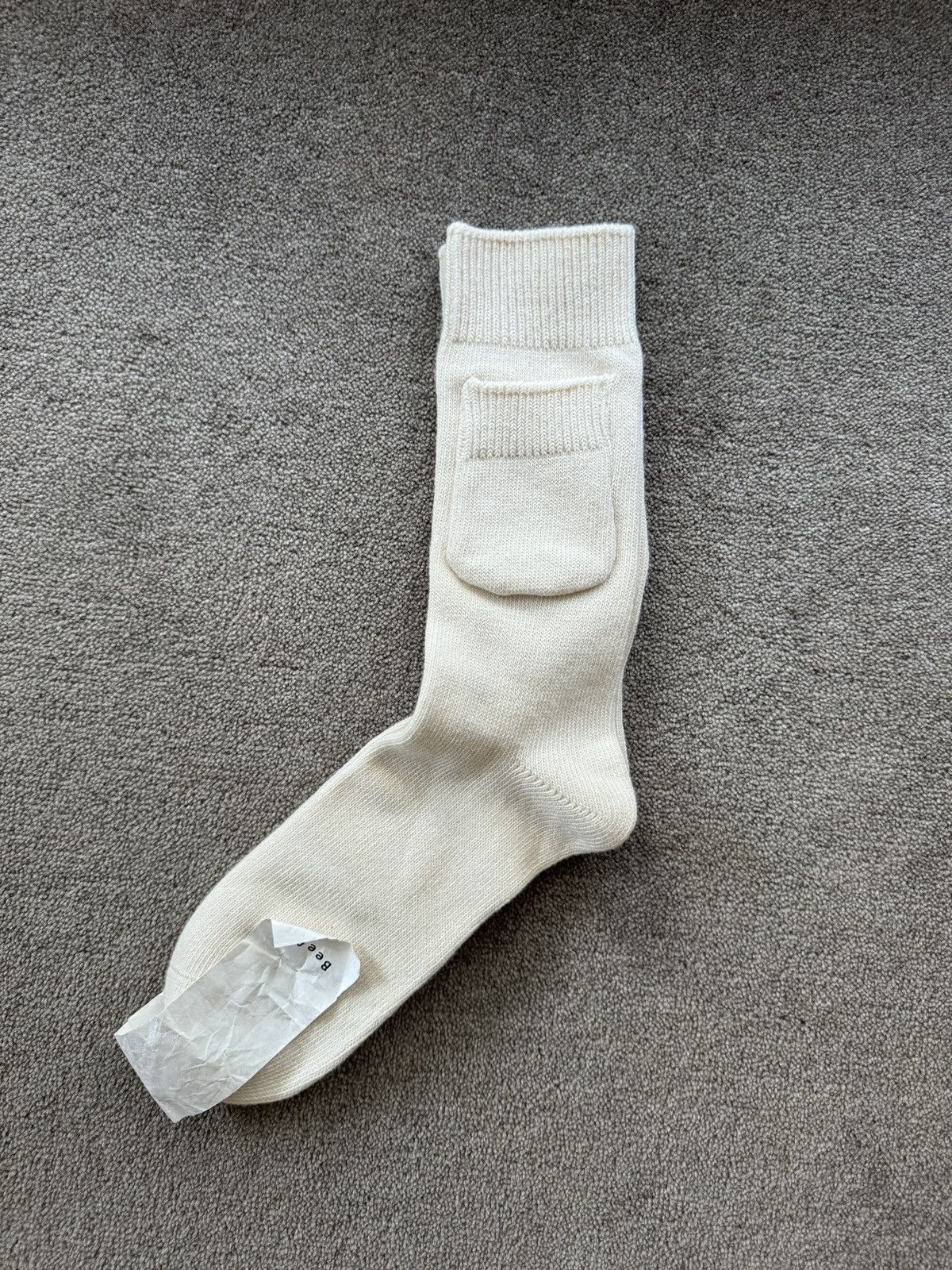 Japanese Brand BEFFF Side Pocket Socks Size ONE SIZE - 2 Thumbnail