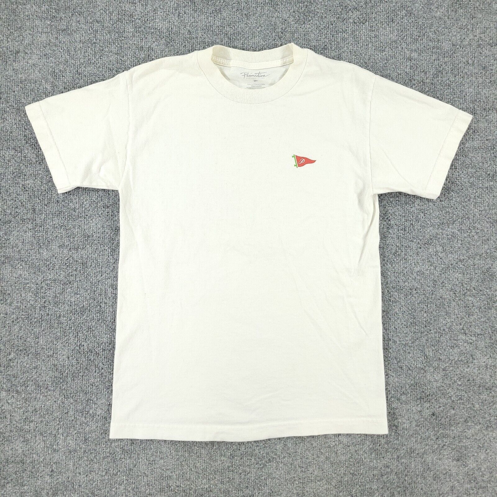 T-Shirt Homme Primitive Skateboarding - Motif Graphique - Taille M - Occasion Très Bon État