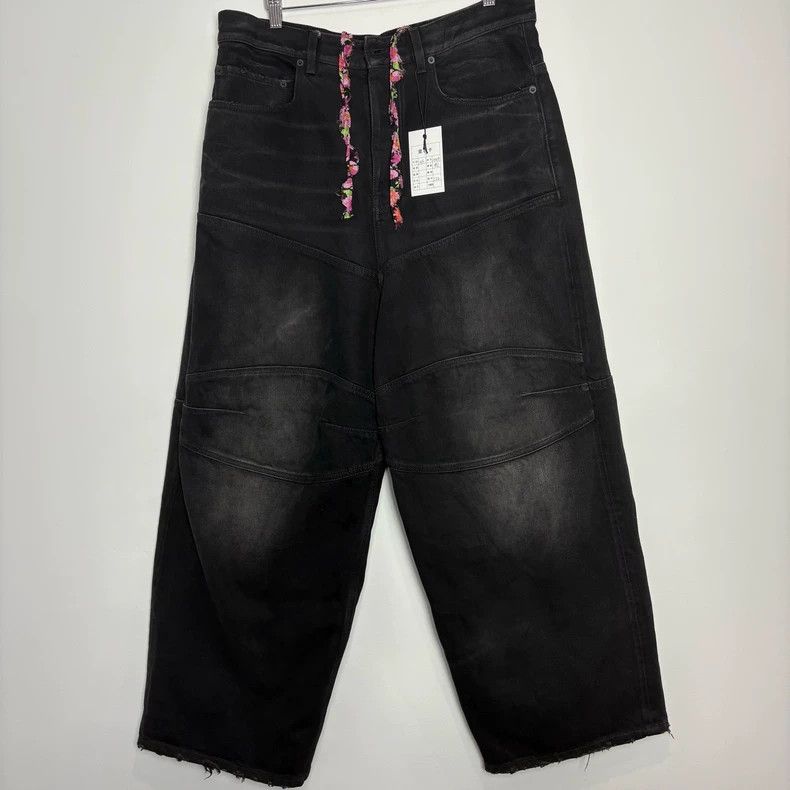 パンツ balenciaga 25SS layered jeans Balenciaga Layered Jeans | Black | FARFETCH