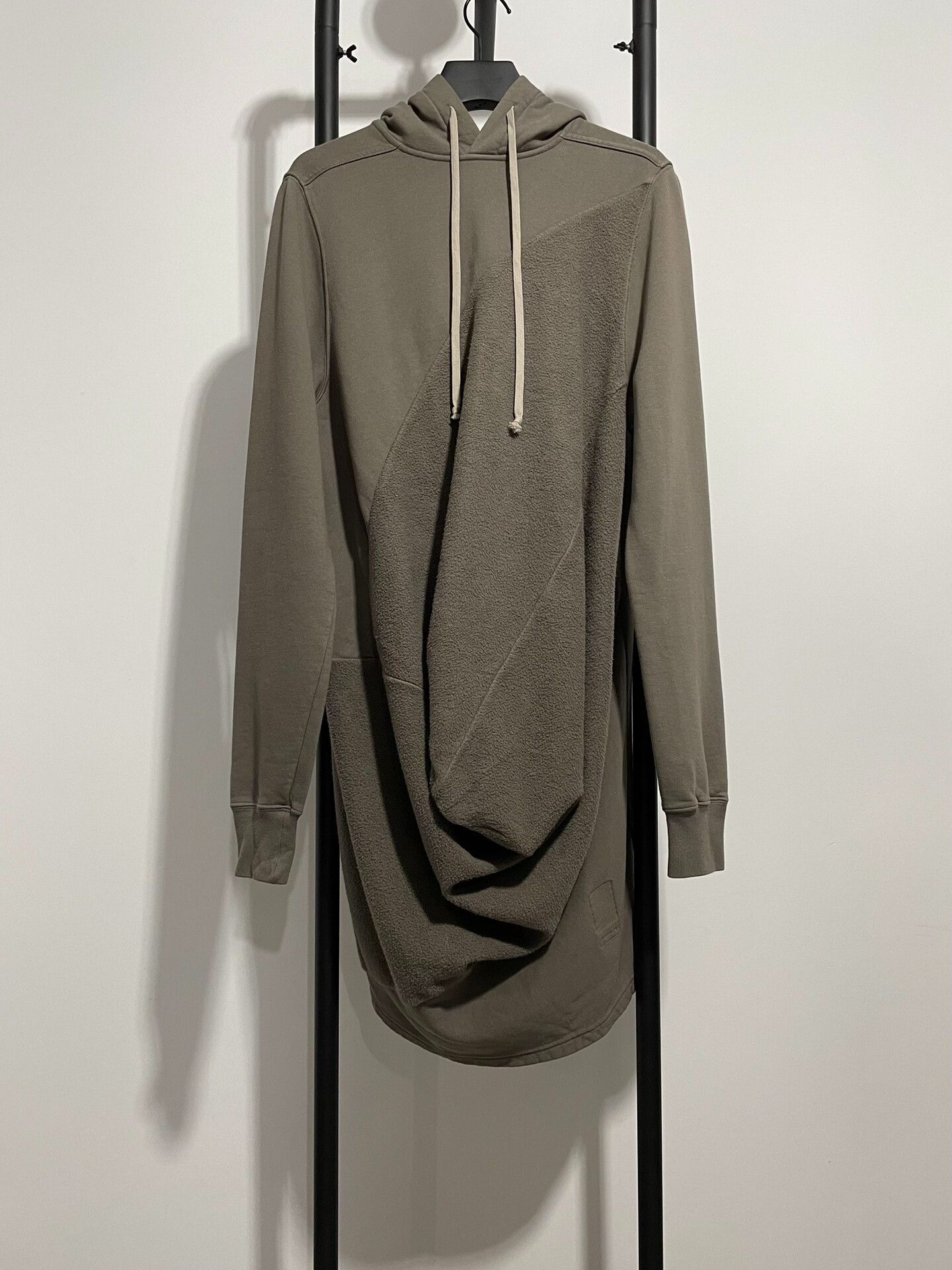 Rick Owens rick owens oversized gray hooded sweatshirt Size US S / EU 44-46 / 1 - 1 Thumbnail