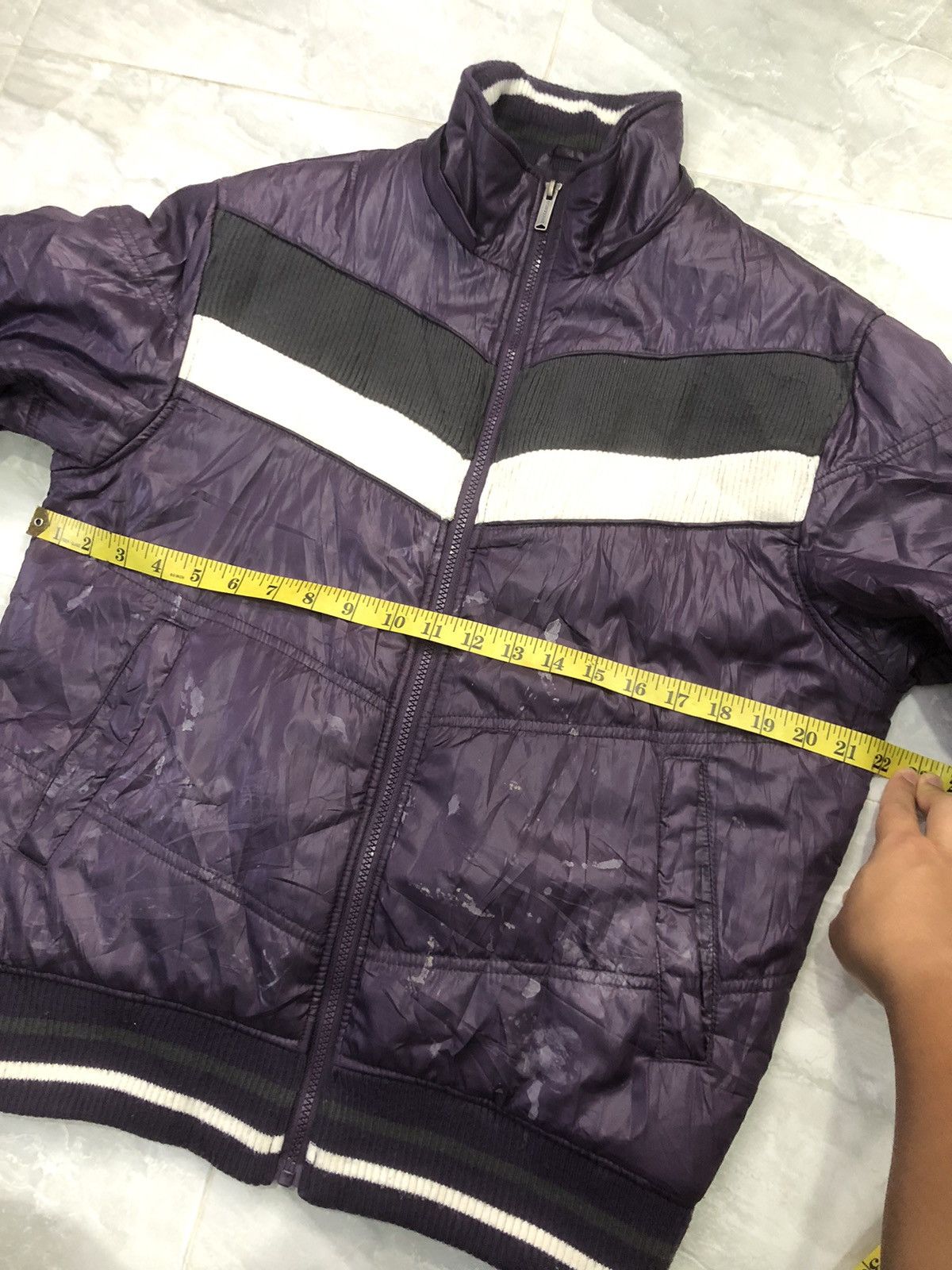Converse × Vintage Converse distressed jacket Size US M / EU 48-50 / 2 - 15 Thumbnail