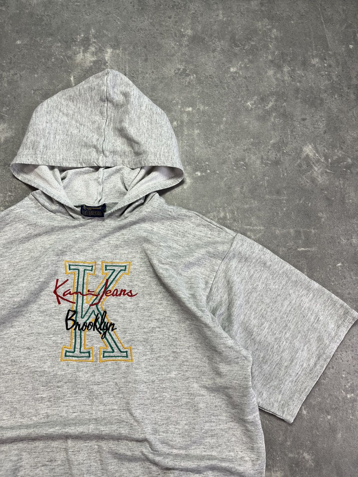 Karl Kani 90s Karl Kani Hooded Short Sleeve Tee L Brooklyn 2 Pac Tupac Size US L / EU 52-54 / 3 - 5 Thumbnail