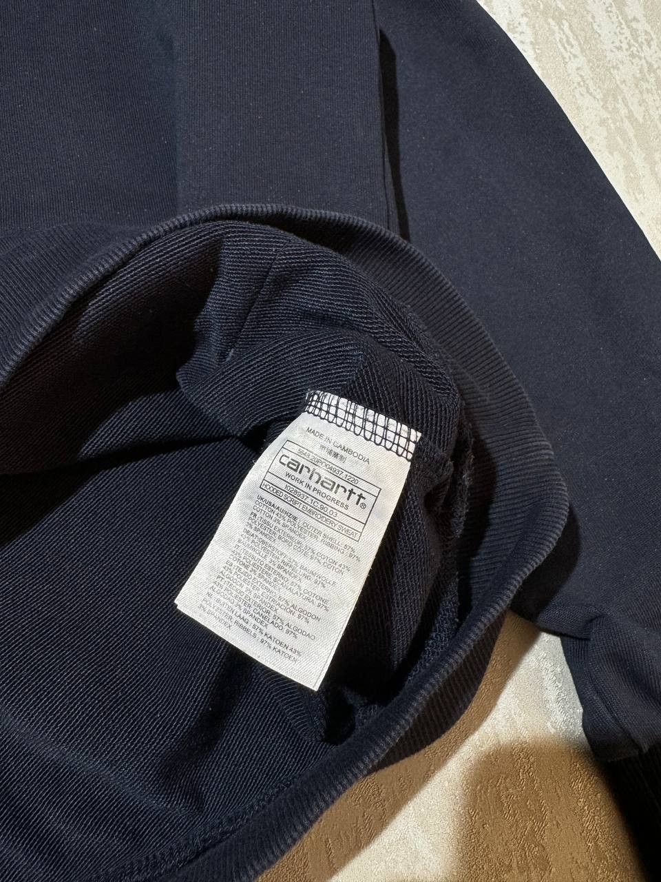 Carhartt × Carhartt Wip × Vintage Hoodie Carhartt vintage blue size XL Size US XL / EU 56 / 4 - 7 Thumbnail
