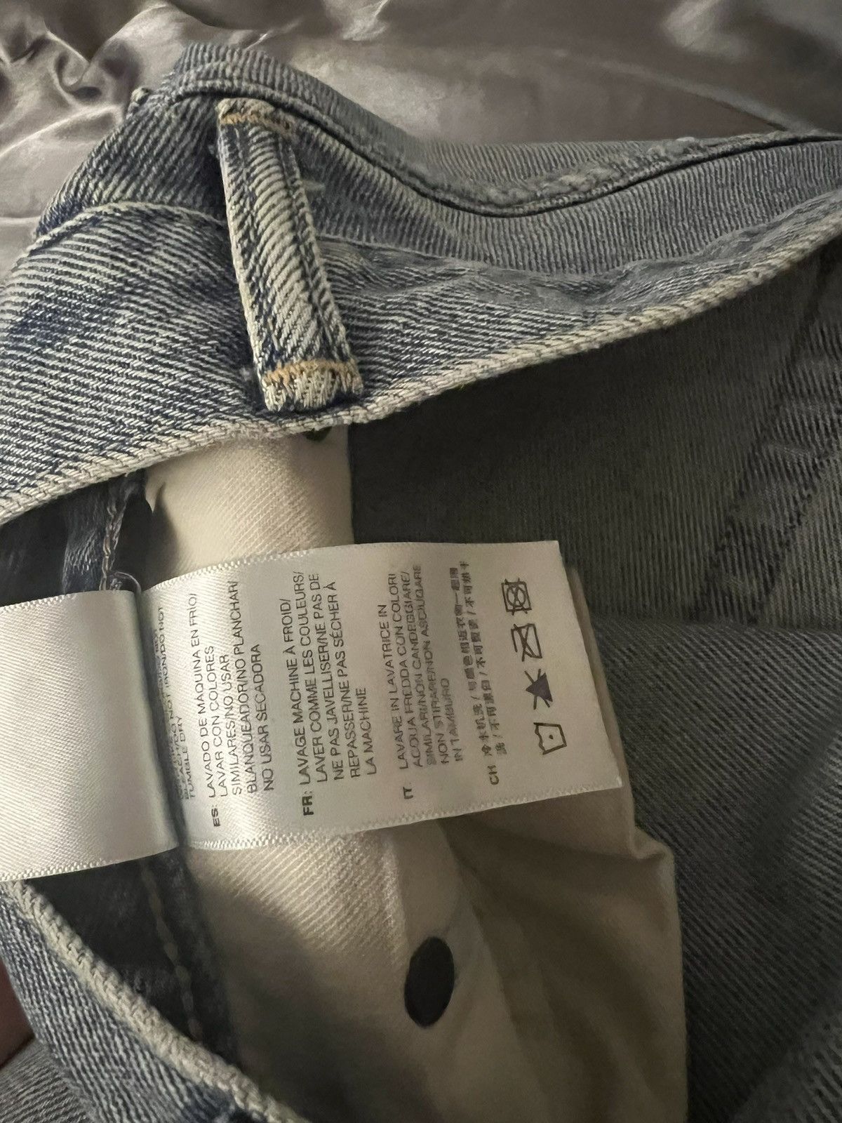 John Elliott John Elliott “The Kane 2” condor denim 33 brand NEW Size US 33 - 8 Thumbnail