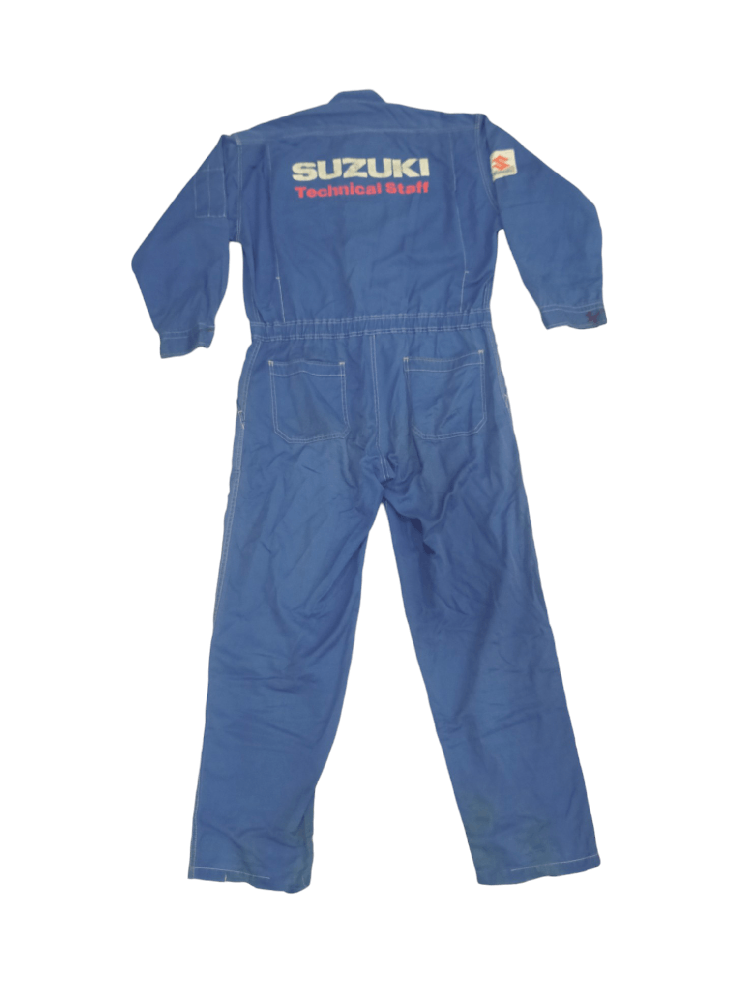 Gear for Sports Vintage Suzuki Technical Staff Fade Blue Coveralls Size US 37 - 3 Thumbnail
