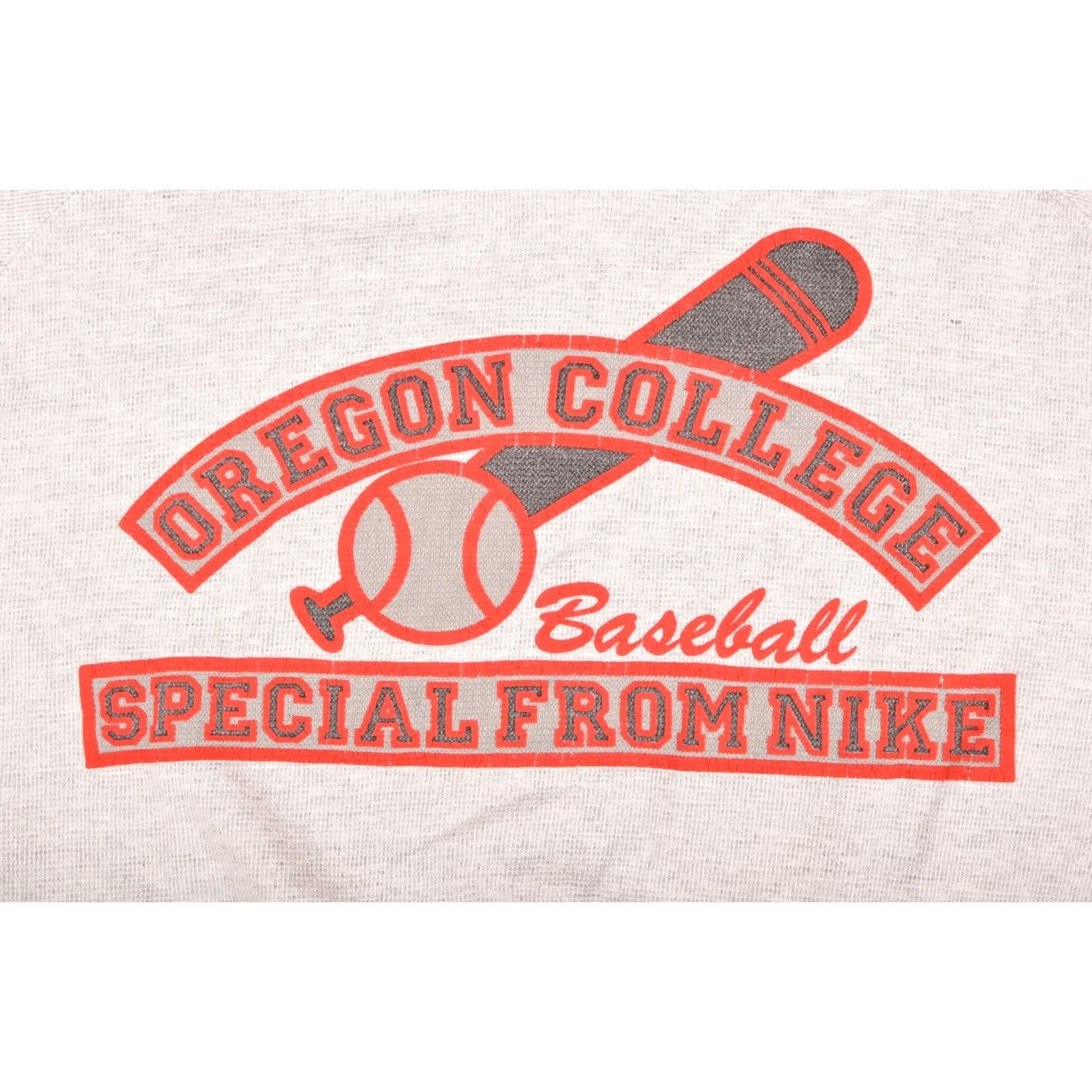 Nike Nike Vintage Oregon College Baseball Hoodie XL Silver Mens Size US XL / EU 56 / 4 - 8 Thumbnail