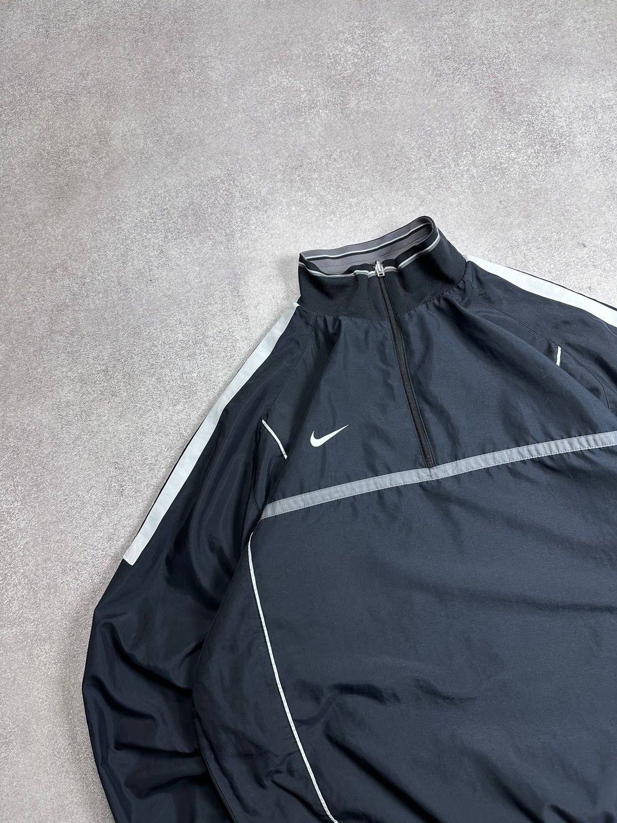 Nike Vintage Nike Swoosh Reversible Fleece Jacket L Size US L / EU 52-54 / 3 - 5 Thumbnail