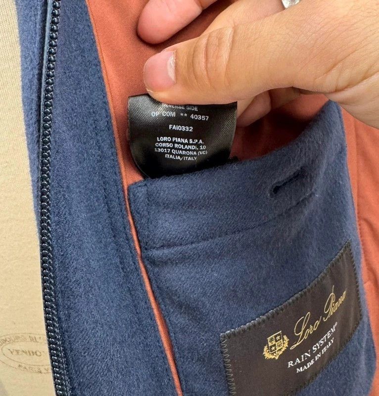 Loro Piana LORO PIANA Men's cashmere coat Size US S / EU 44-46 / 1 - 8 Thumbnail