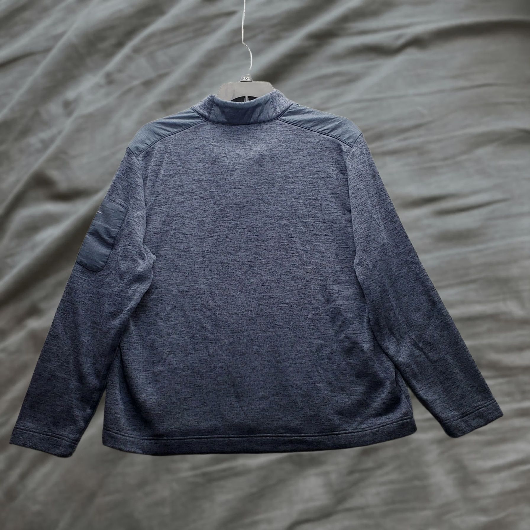 Vintage Greg Norman Sweatshirt Mens XL Gray Fleece Lined Relaxed Golf Performance Pullover Shirt Womens? Size US XL / EU 56 / 4 - 1 Thumbnail
