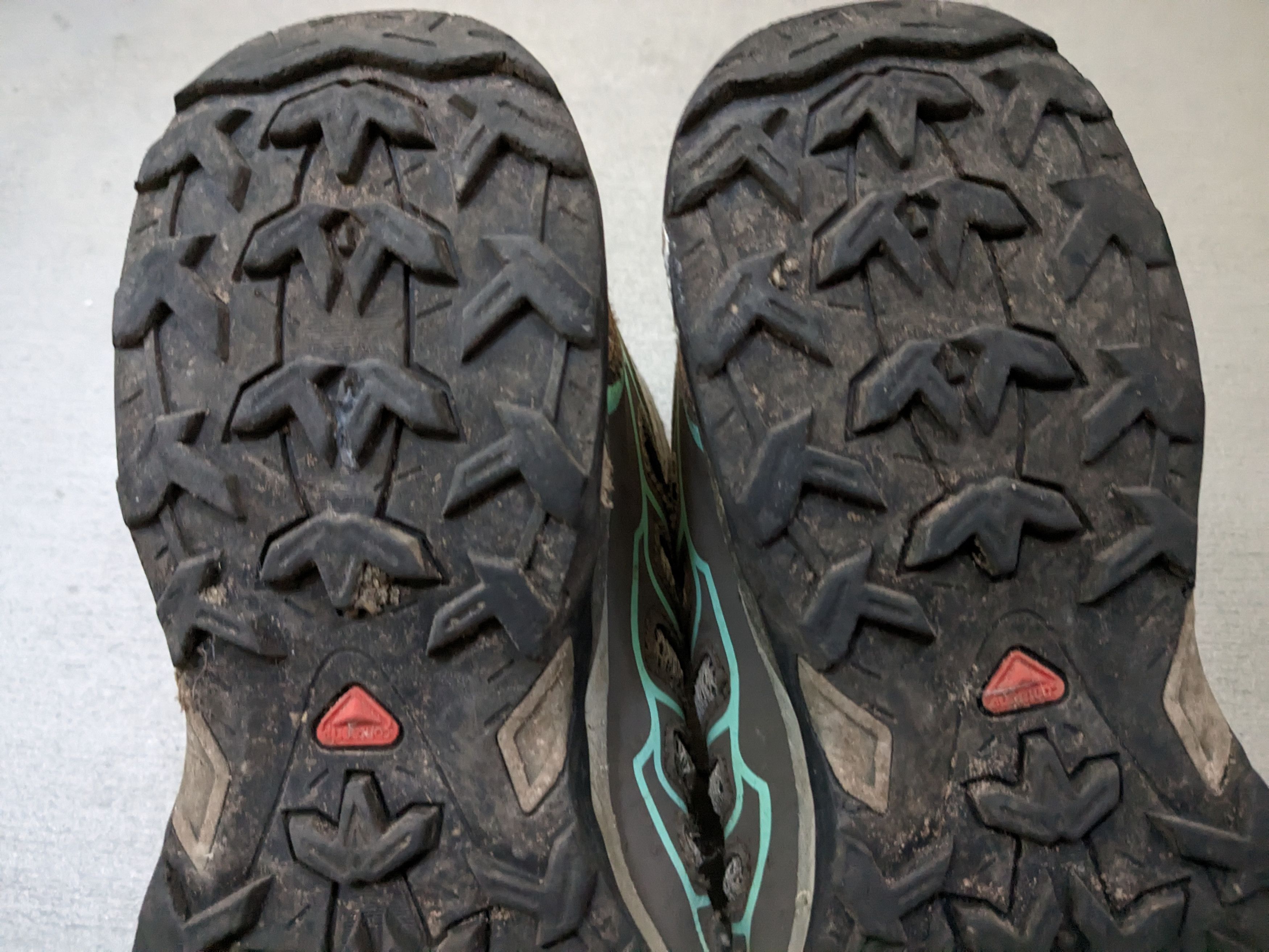 Salomon Salomon X Ultra Hiking Boots 8.5 Gray Green Gore-tex Size US 8.5 / EU 41-42 - 15 Thumbnail
