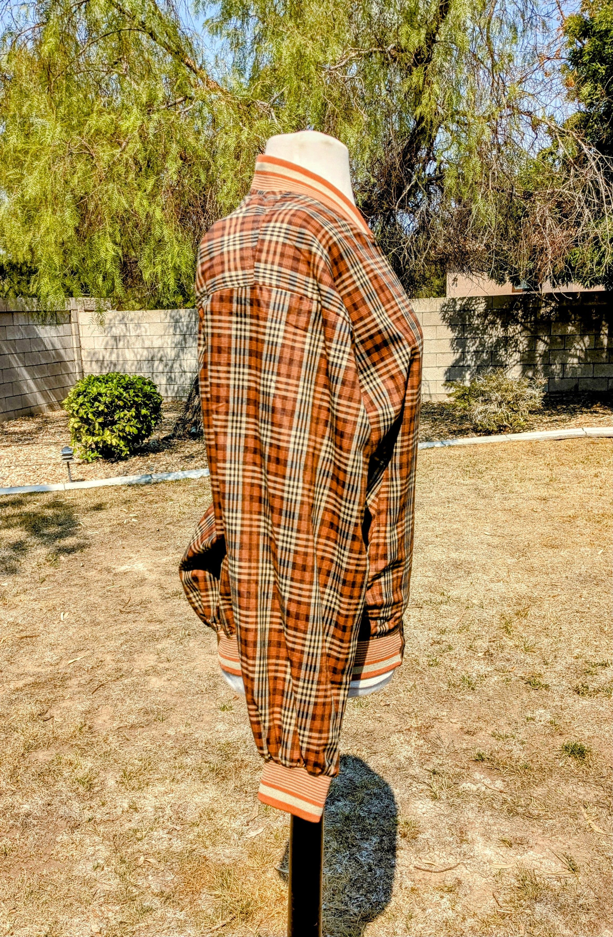 Other VTG 1990 Jack Nicklaus Plaid Burnt Orange Golf Jacket Size US M / EU 48-50 / 2 - 3 Thumbnail