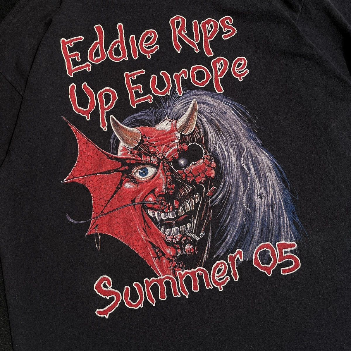 Band Tees Iron Maiden 2005 Size US XS / EU 42 / 0 - 8 Thumbnail