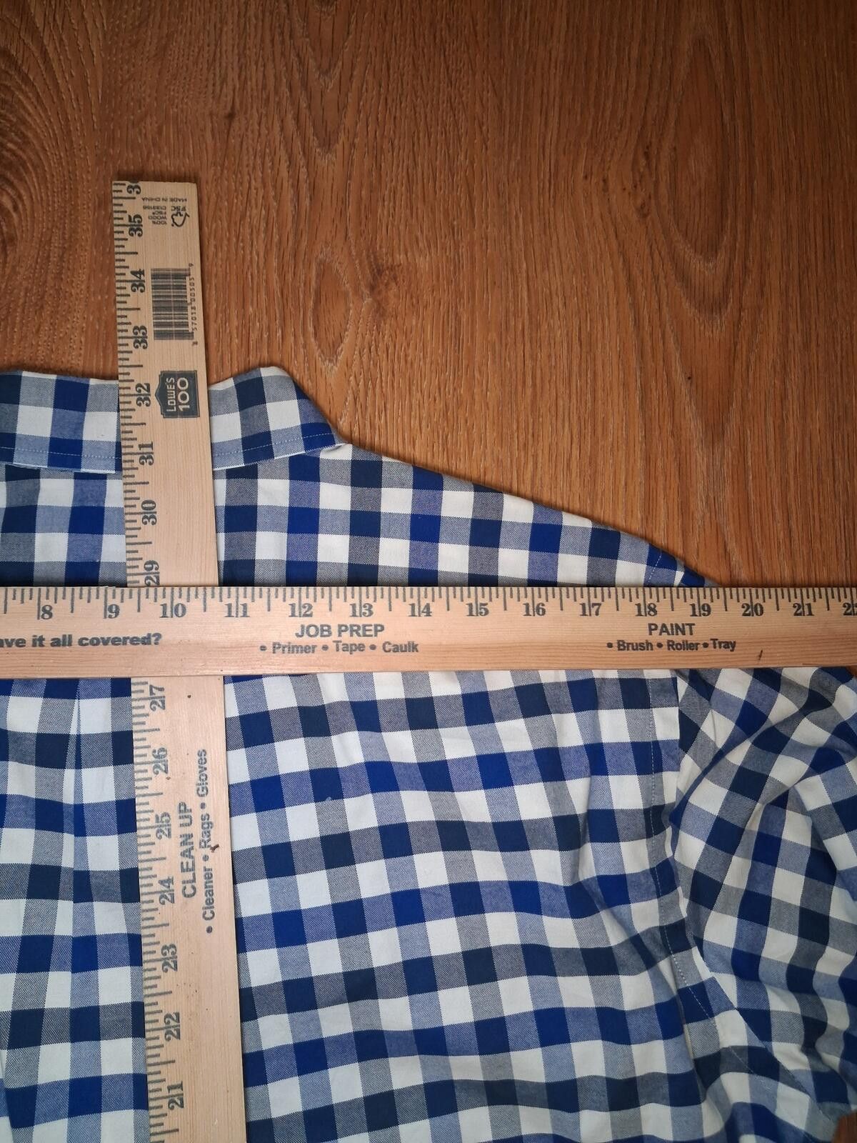 Polo Ralph Lauren Polo Ralph Lauren Button Up Shirt Large Blue Check Cotton Size US L / EU 52-54 / 3 - 11 Thumbnail