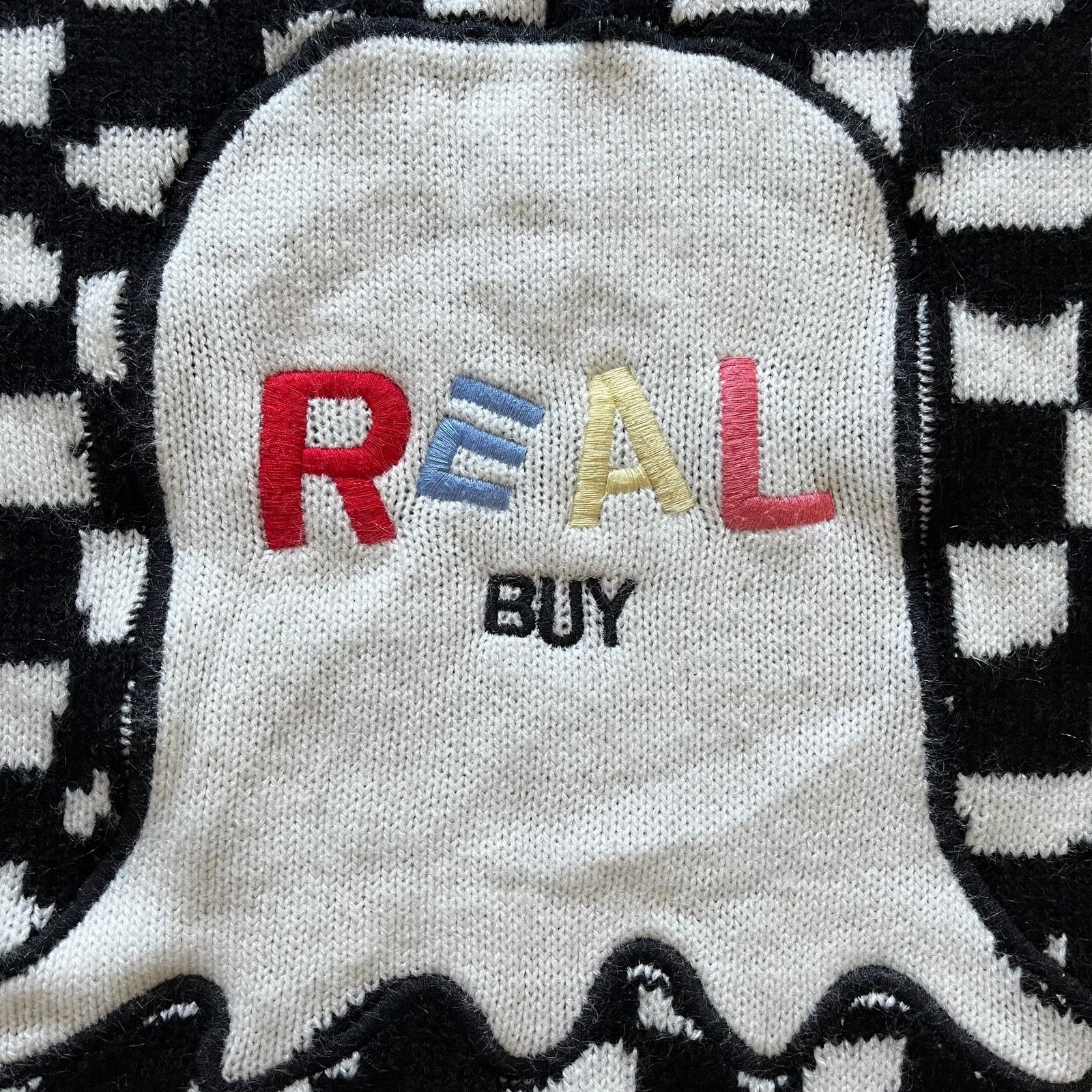 Other The Real Buy Ghost Checker Jumper - GucciGhost Sweater SS20 Size US S / EU 44-46 / 1 - 6 Thumbnail
