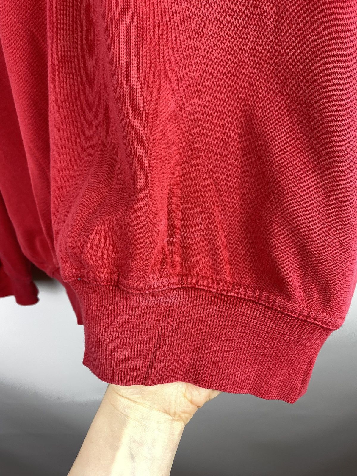 Nike VTG 90s Nike Center Logo men’s crewneck sweatshirt pullover Size US L / EU 52-54 / 3 - 8 Thumbnail