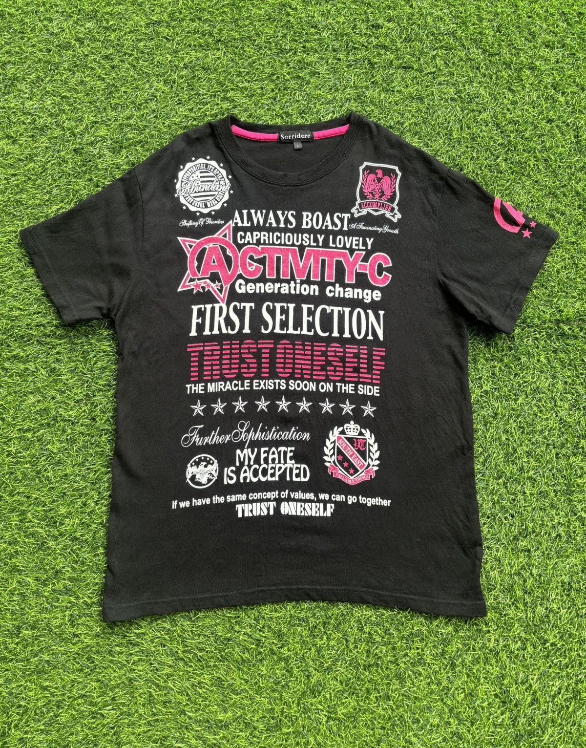 Hysteric Glamour Y2k Sorridere Punk Style Tshirt Size US L / EU 52-54 / 3 - 1 Thumbnail