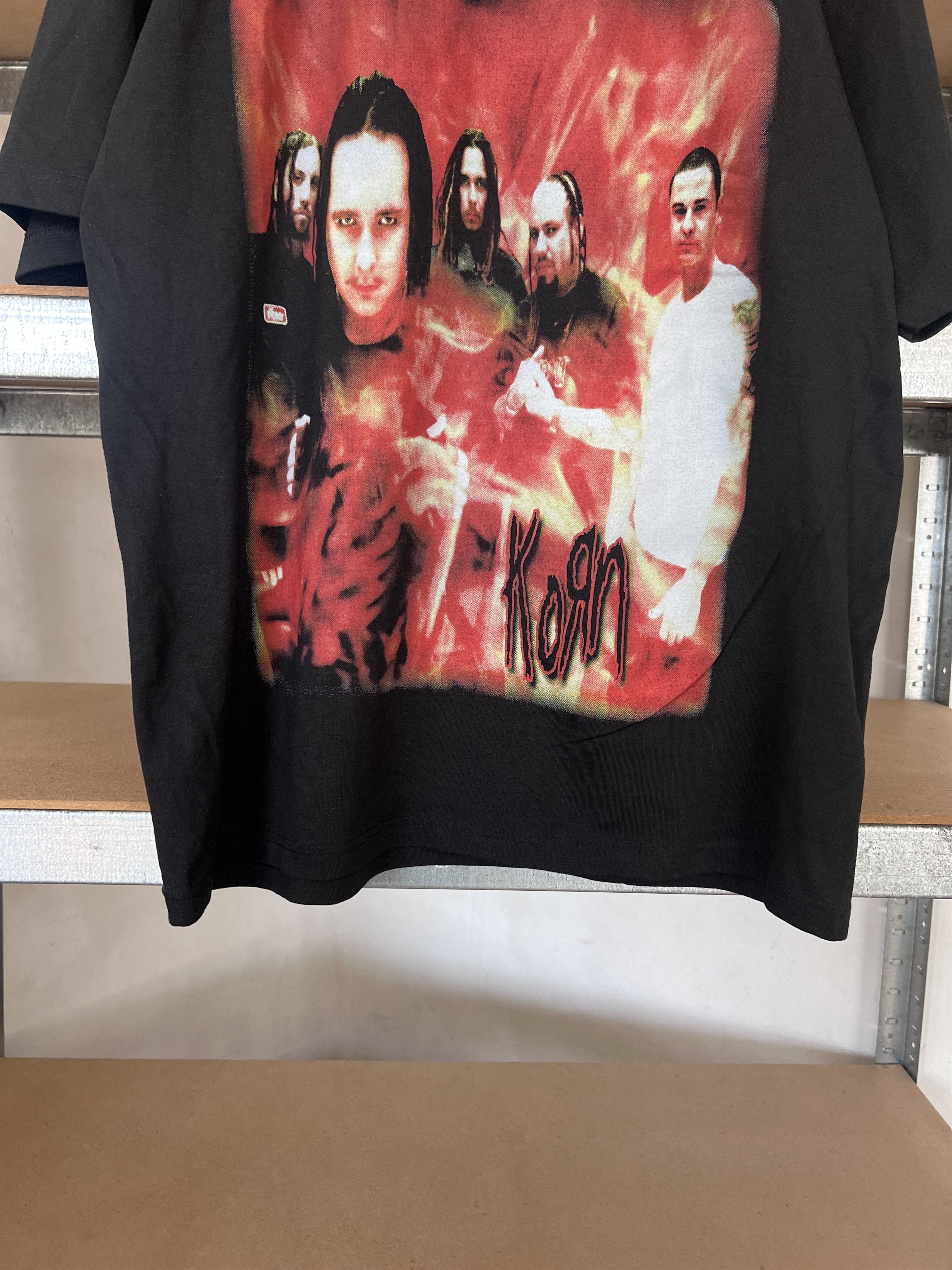 Band Tees × Vintage Korn Vintage 90s Rock band tee Size US XL / EU 56 / 4 - 10 Thumbnail