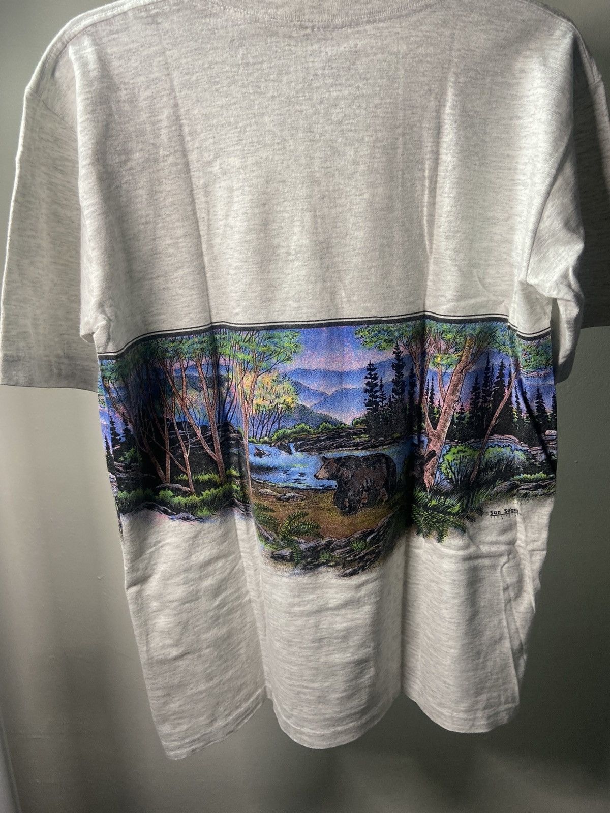 Vintage Great Smoky Mountains Vintage Shirt 90s Size Large San Segal Size US L / EU 52-54 / 3 - 6 Thumbnail