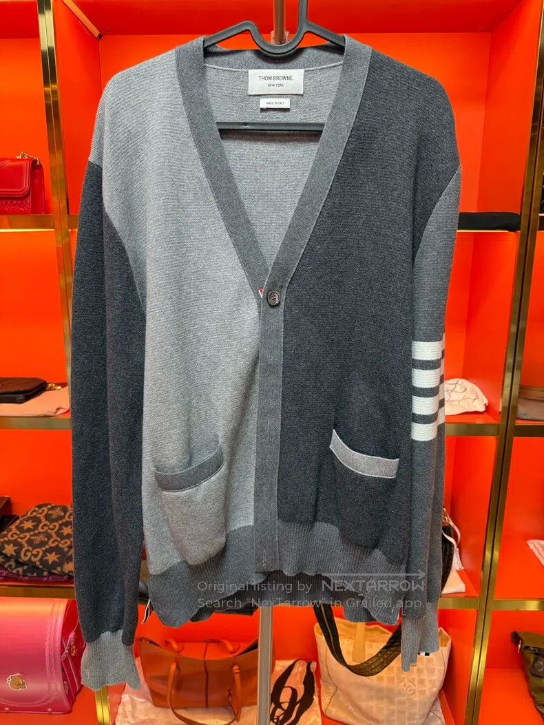 Thom Browne Thom Browne V-neck top Size US XL / EU 56 / 4 - 1 Thumbnail