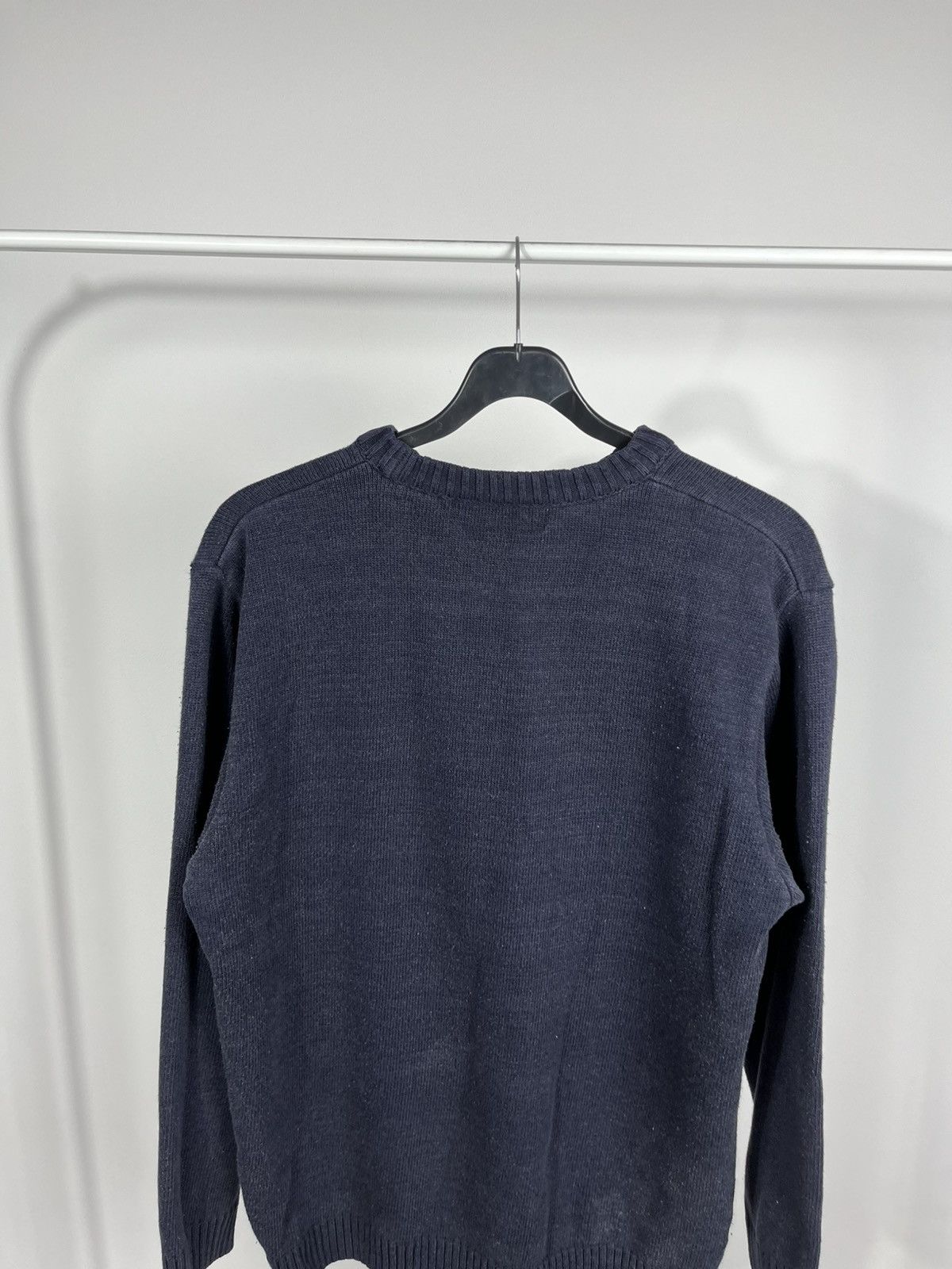Lambretta Lambretta Union Jack Logo Knit Sweater Navy Mod Scooter M Size US M / EU 48-50 / 2 - 13 Thumbnail