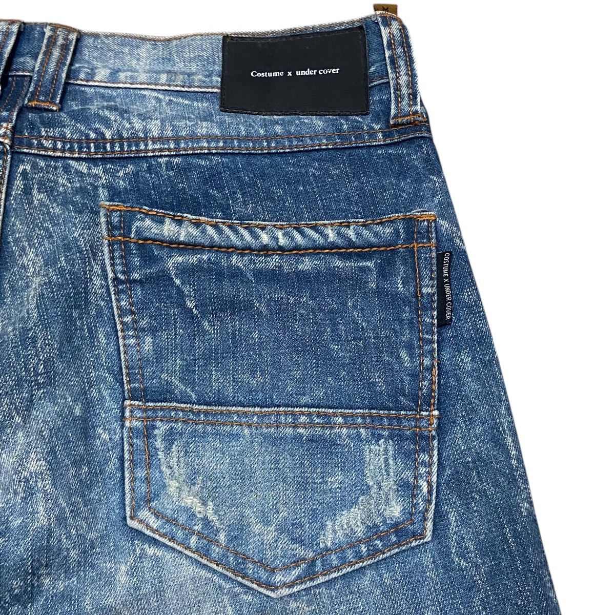 Jun Takahashi Costume X Undercover Jun Takahashi Jeans Distressed Size US 31 - 4 Thumbnail