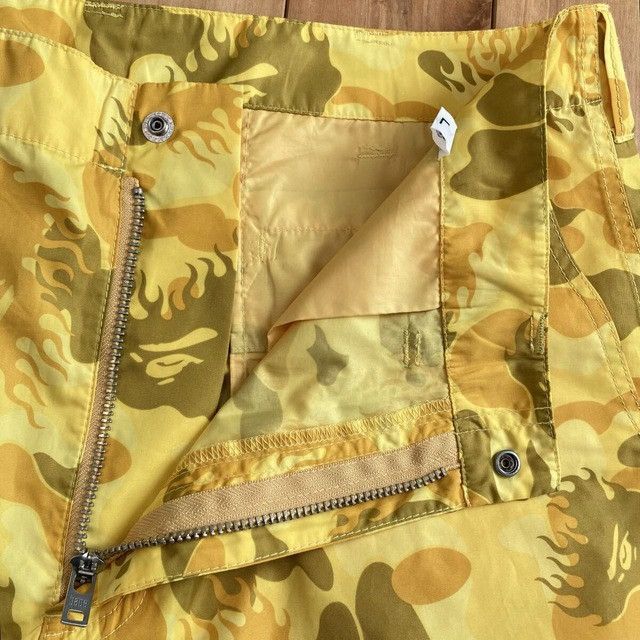 Bape BAPE Fire camo nylon shorts a bathing ape flame NIGO ★size L Size US 34 / EU 50 - 5 Thumbnail