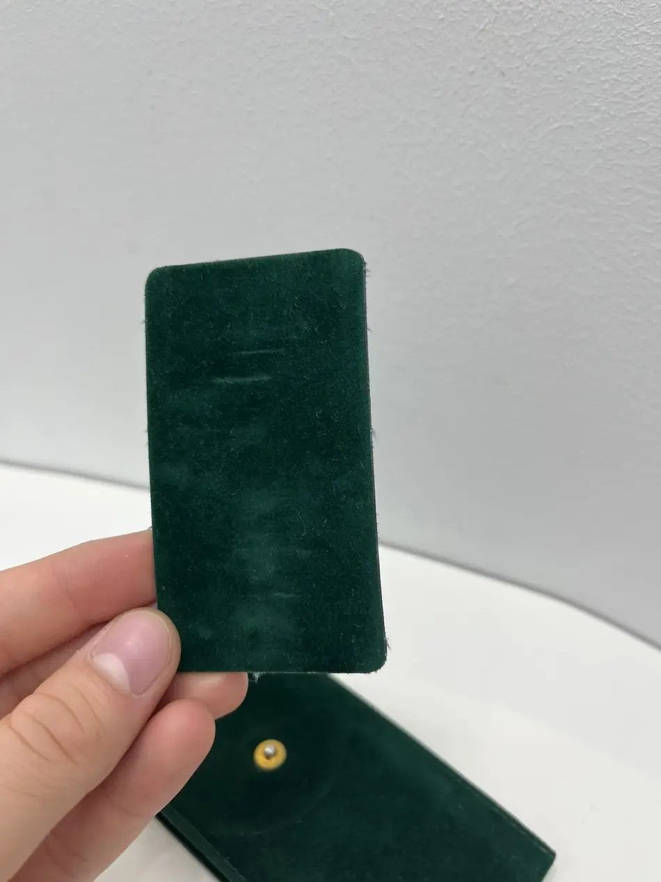 Rolex Vintage Rolex Dark Green Velure Crown Logo Travel Case Size ONE SIZE - 5 Thumbnail